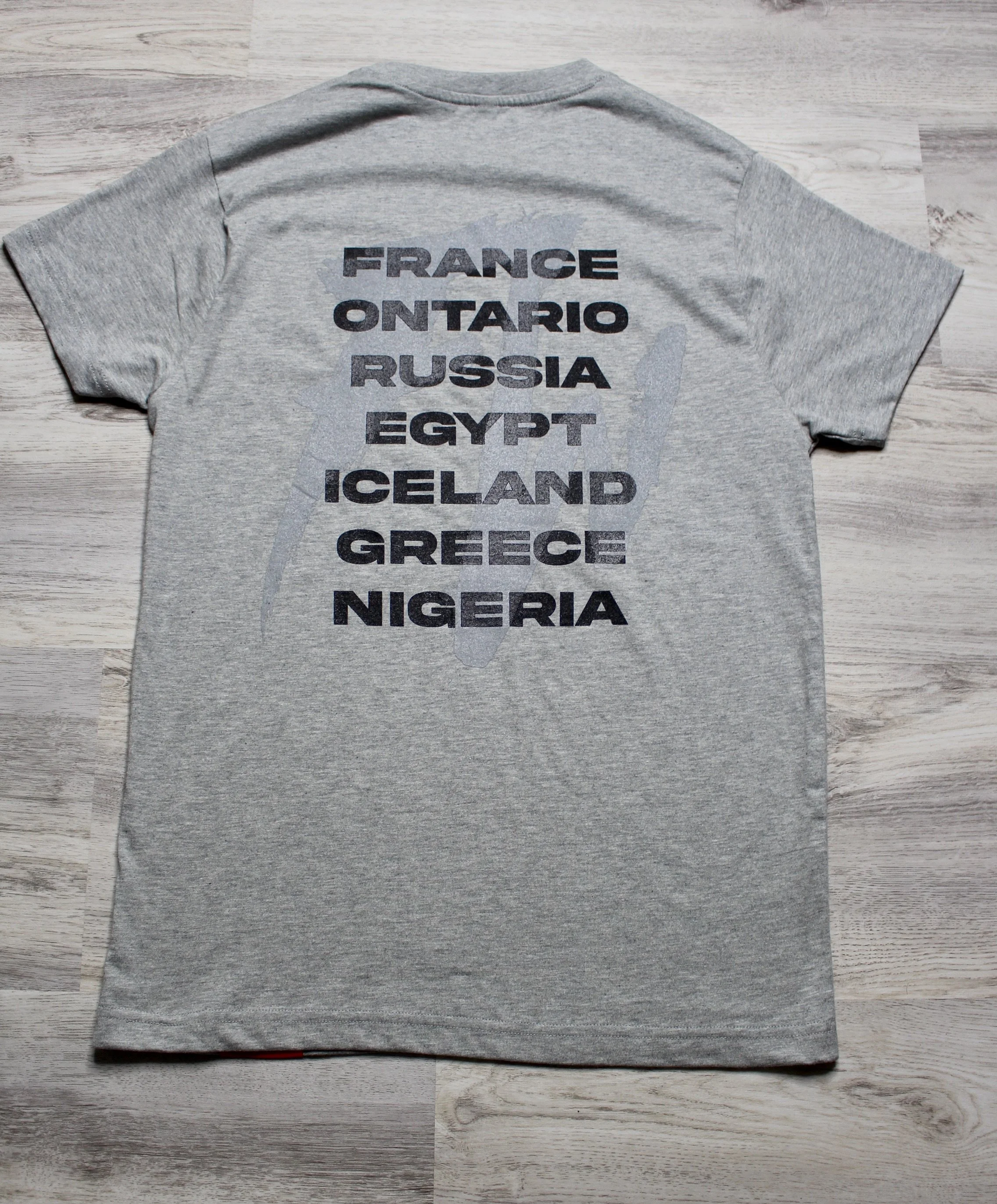 GREY FOREIGN TEE