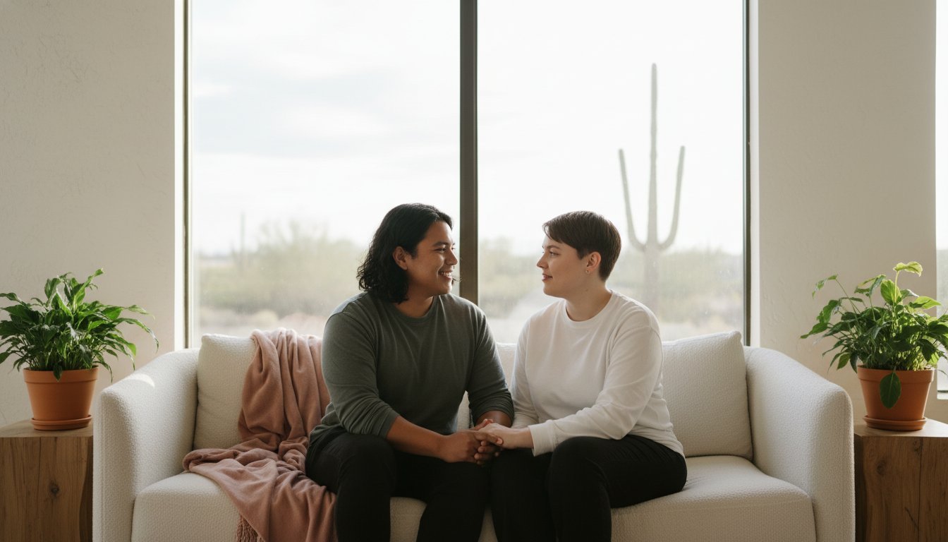 Couples Counseling for Transitioning Partners in Tucson: Navigating Your Shared Journey