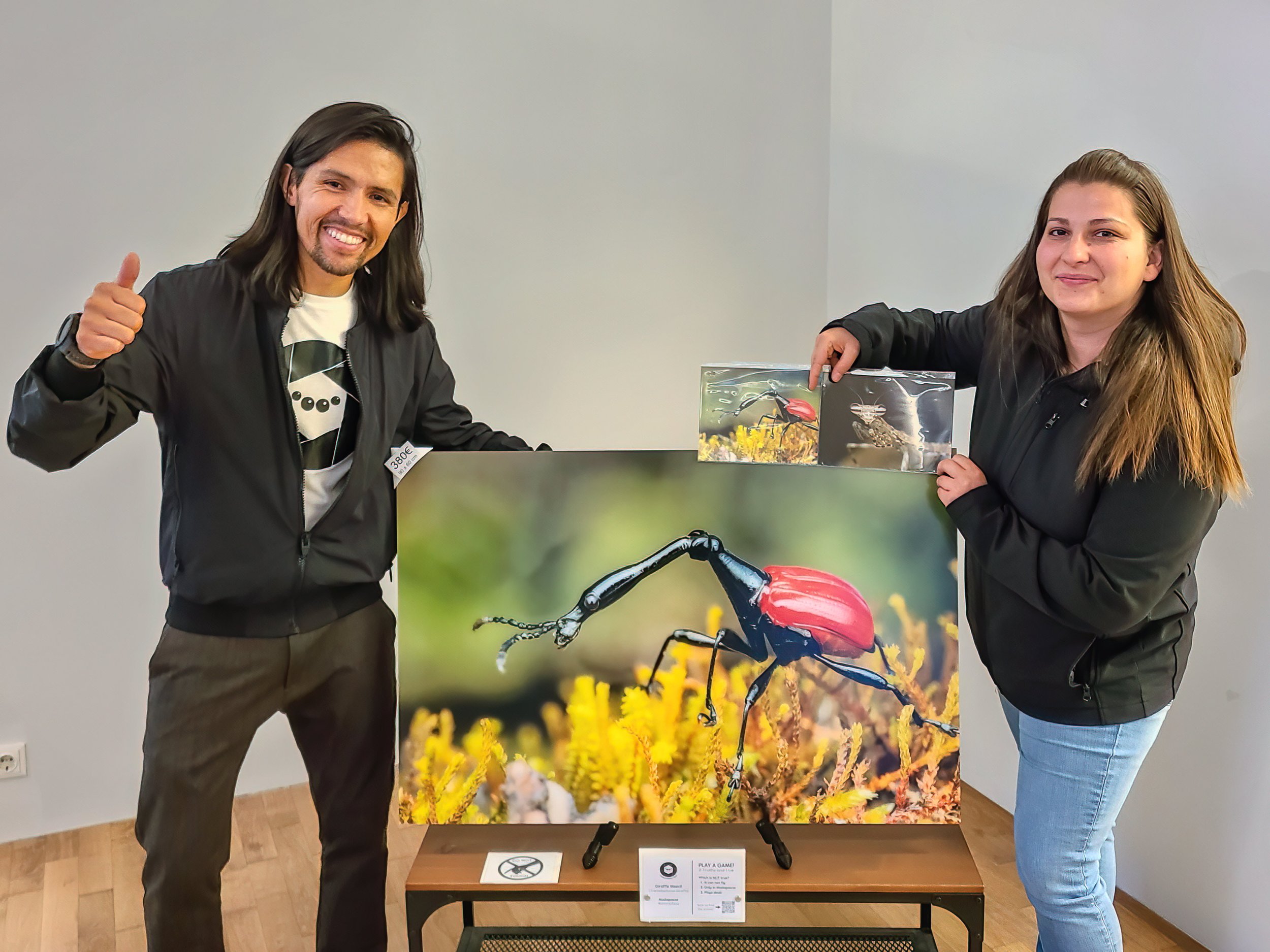 Marjana Ljubisavljevic, director of Innsbruck University's Insect Bus Monitoring project