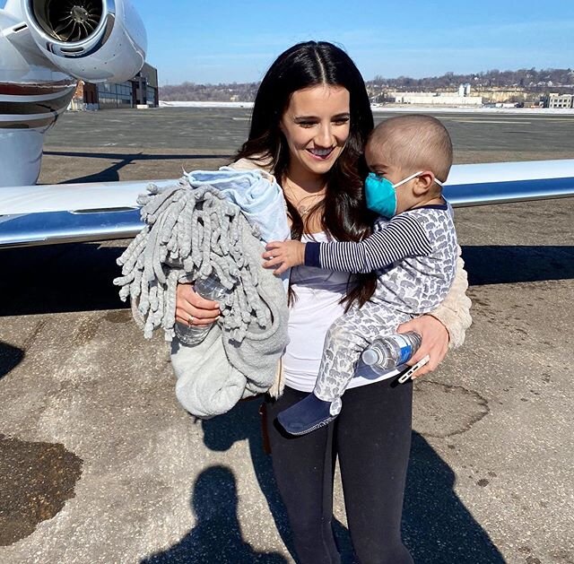 A few weeks ago, AeroAngel was able to fly Eli, who underwent a bone-marrow transplant, back home to Los Angeles. With no immune system, Eli, just 1 year's old, could not travel on a commercial airline flight from Minneapolis. For kids like Eli, a pr