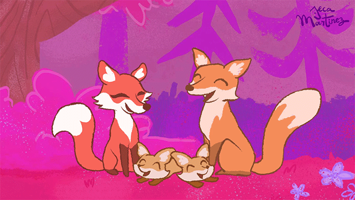 Foxy Mama Mother S Day Animation Jeca Martinez