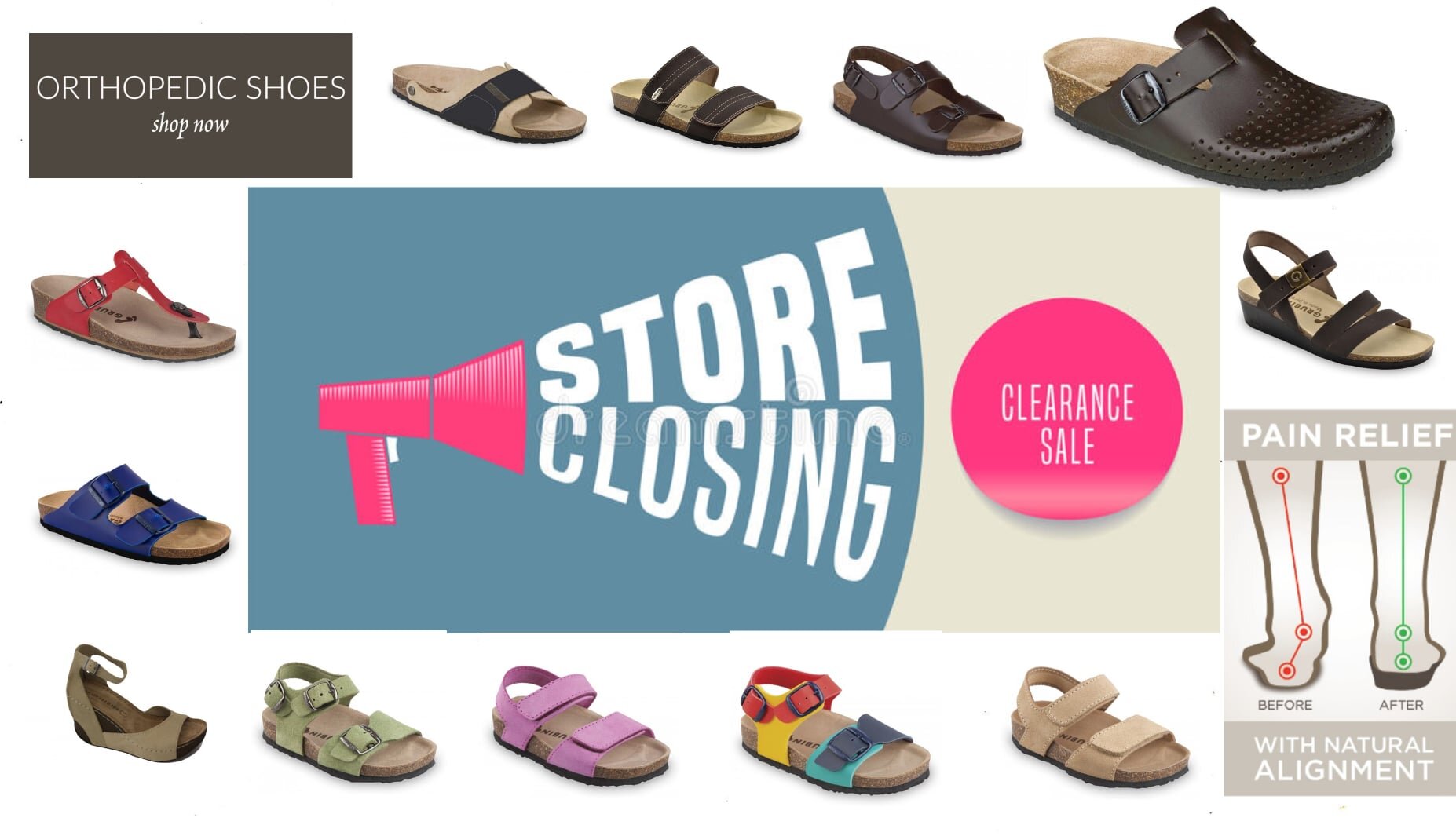 clearance orthopedic women's shoes