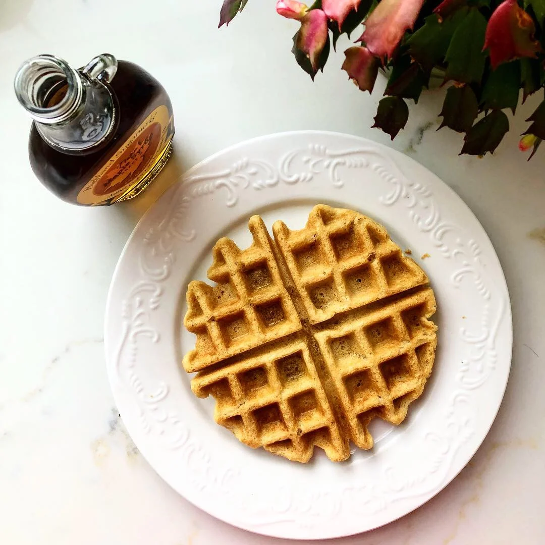 Fluffy Belgian Waffles (gf + df)