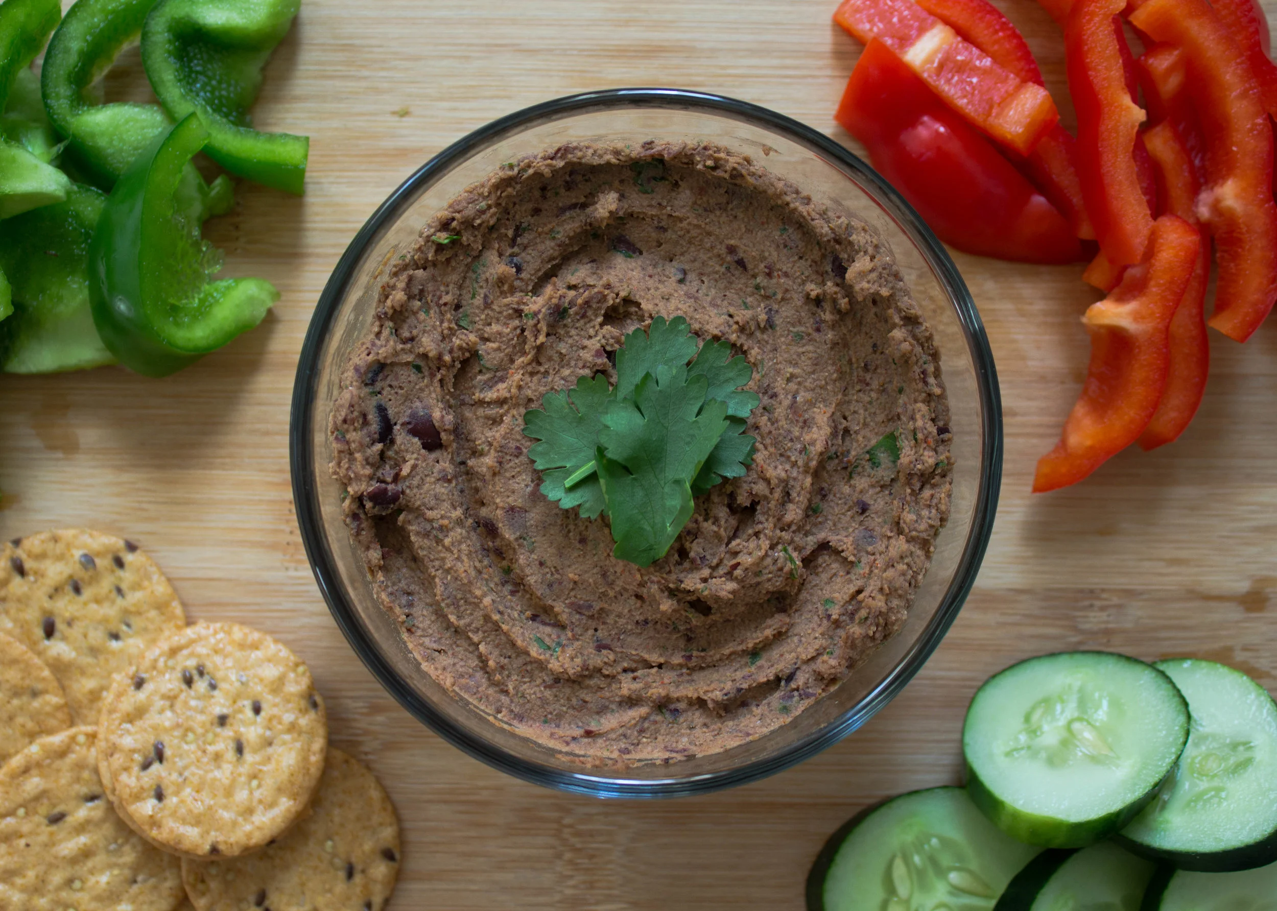 Spicy Black Bean Hummus