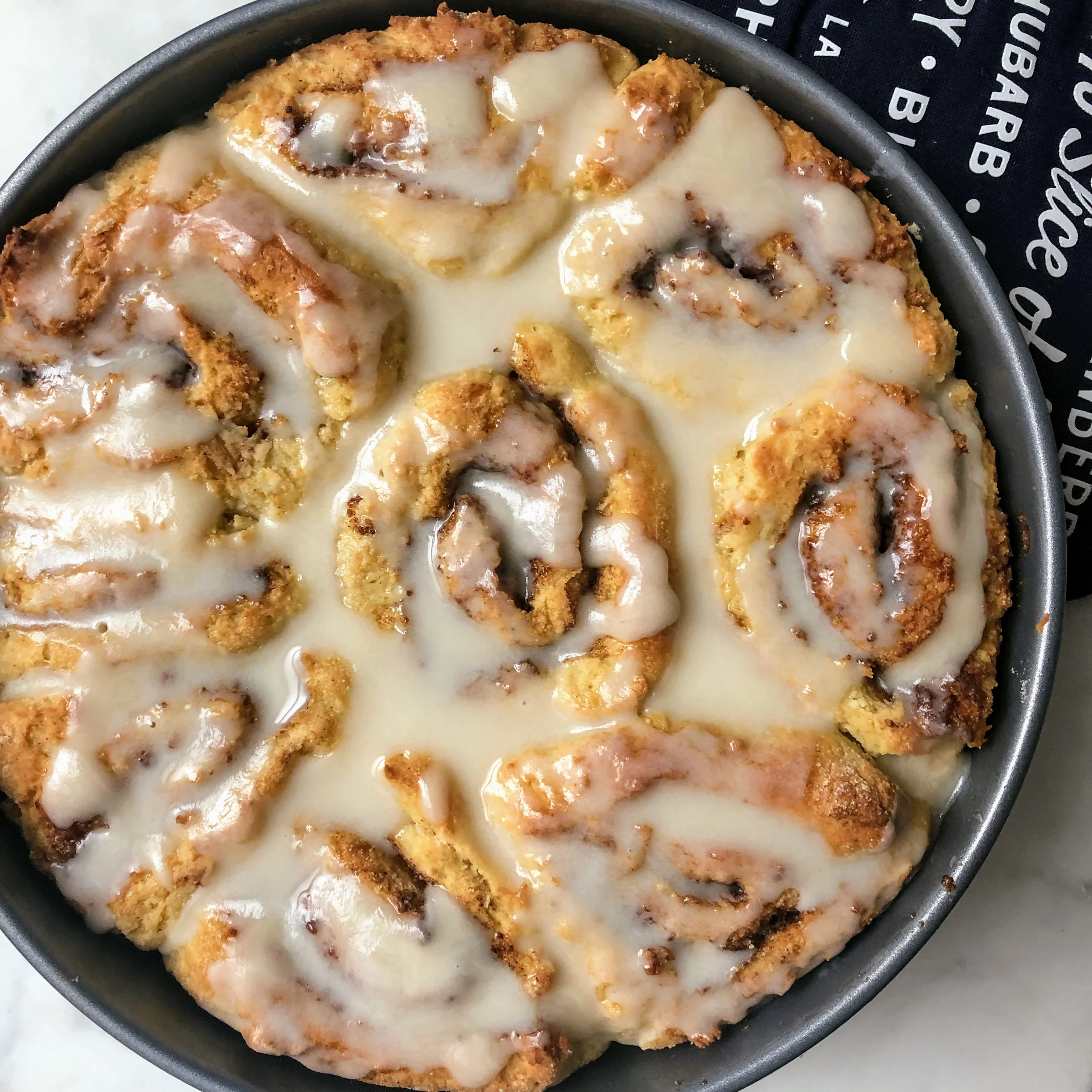 Cinnamon Rolls (gf + df option)