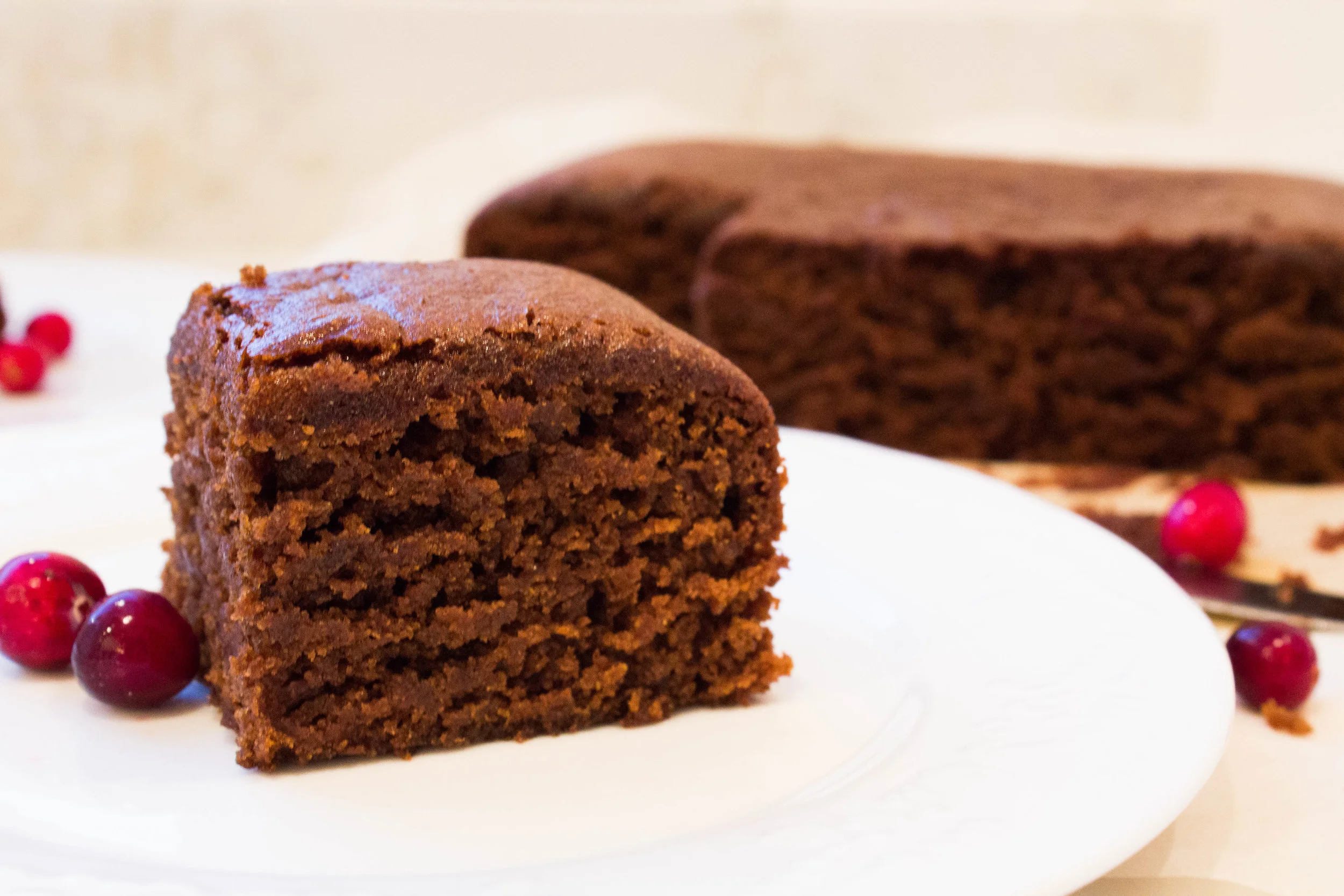 Gingerbread Snack Cake