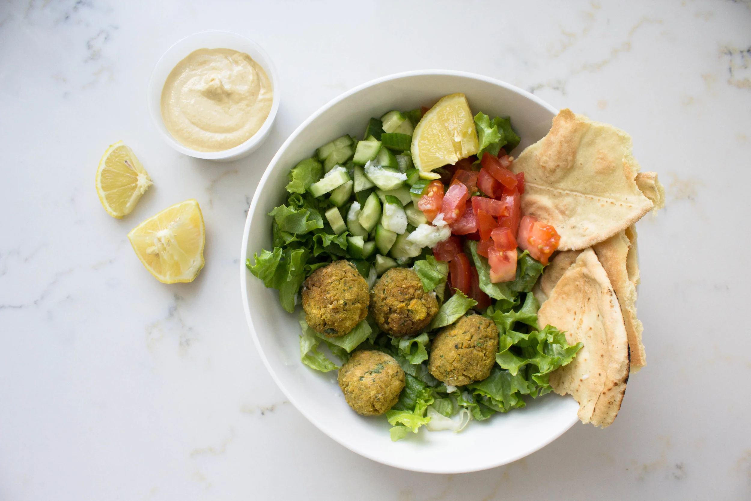 Falafels (gf + vegan option)