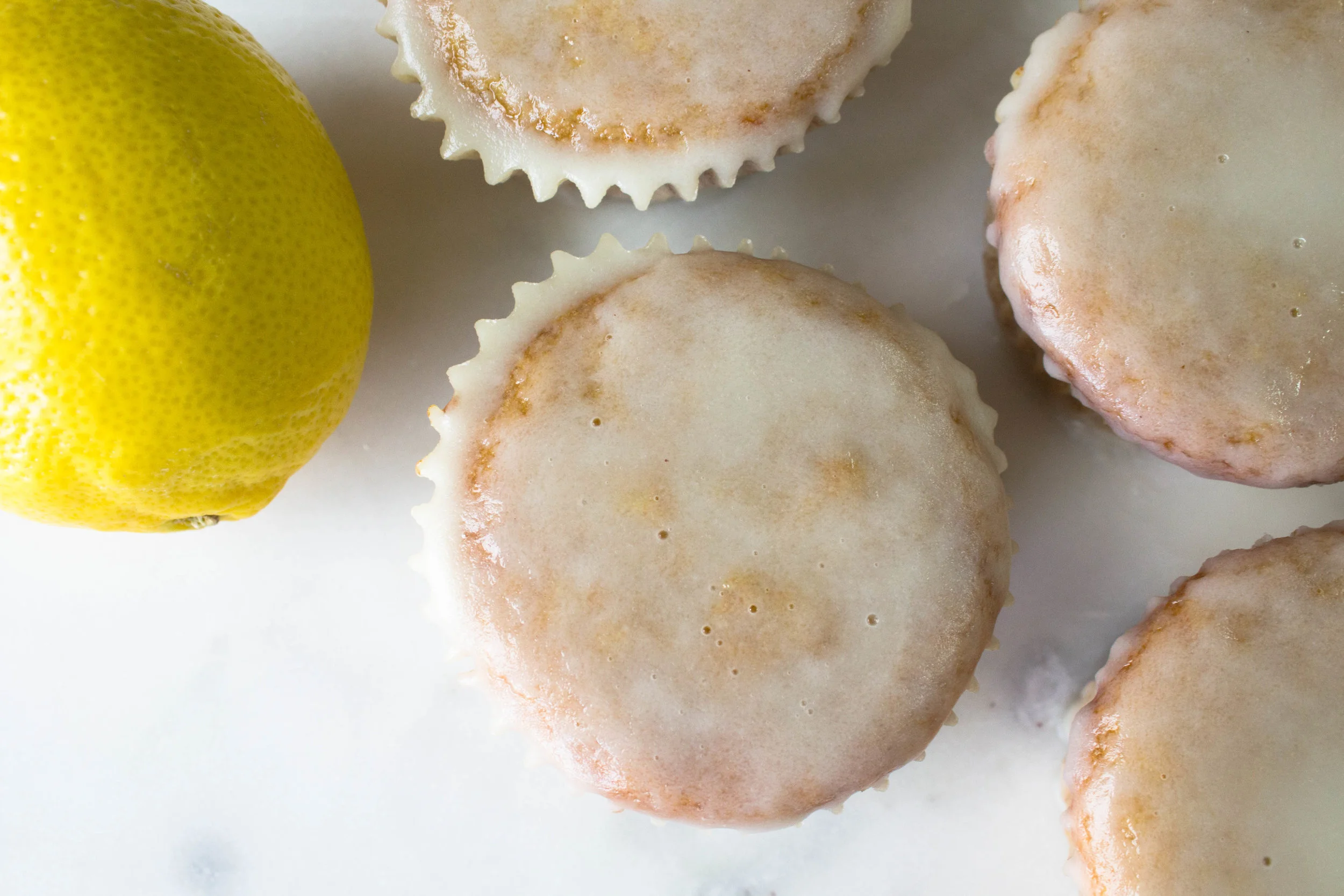 Lemon Cupcakes (gf + dairy free)