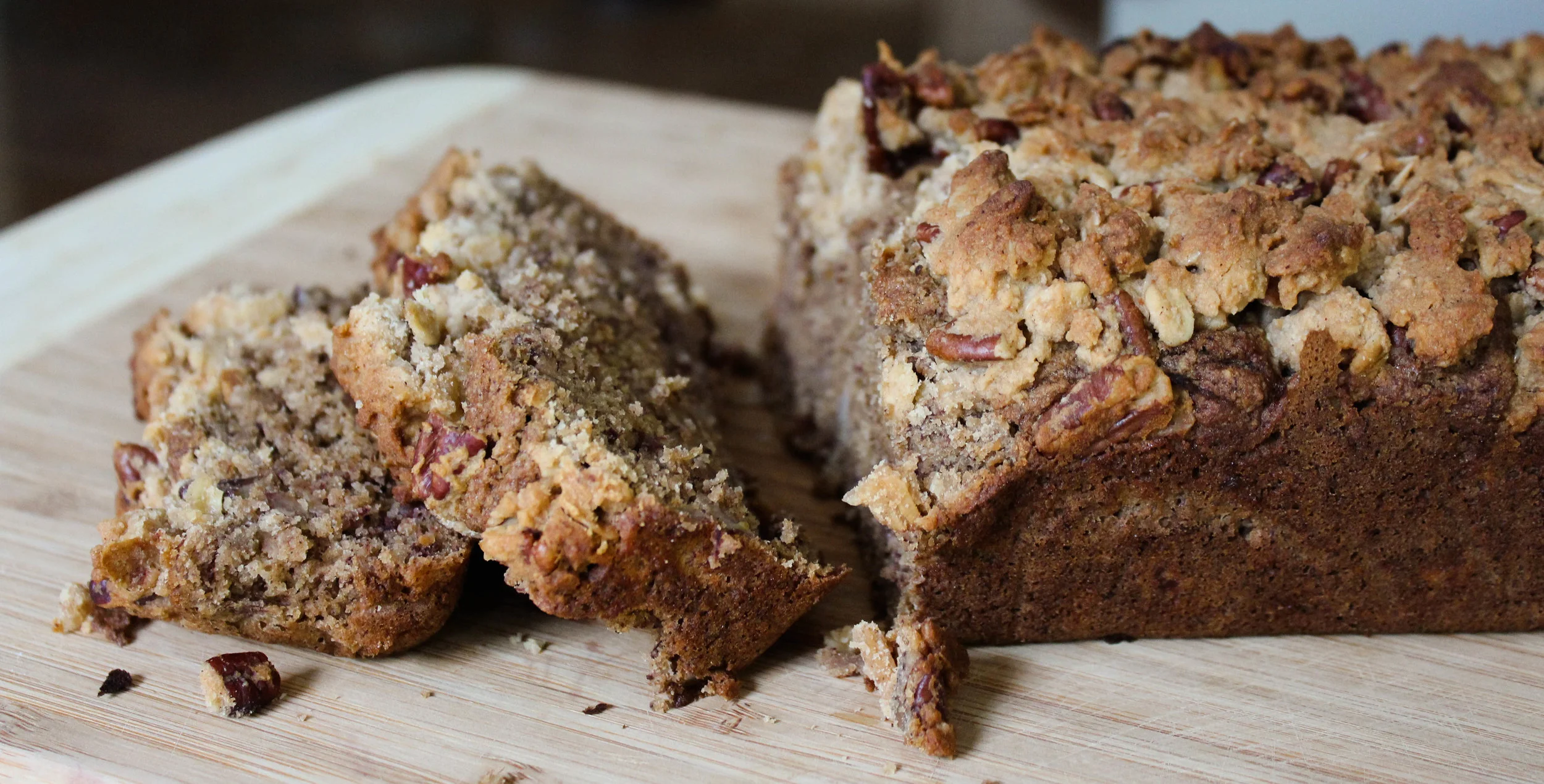Banana Crumble Bread