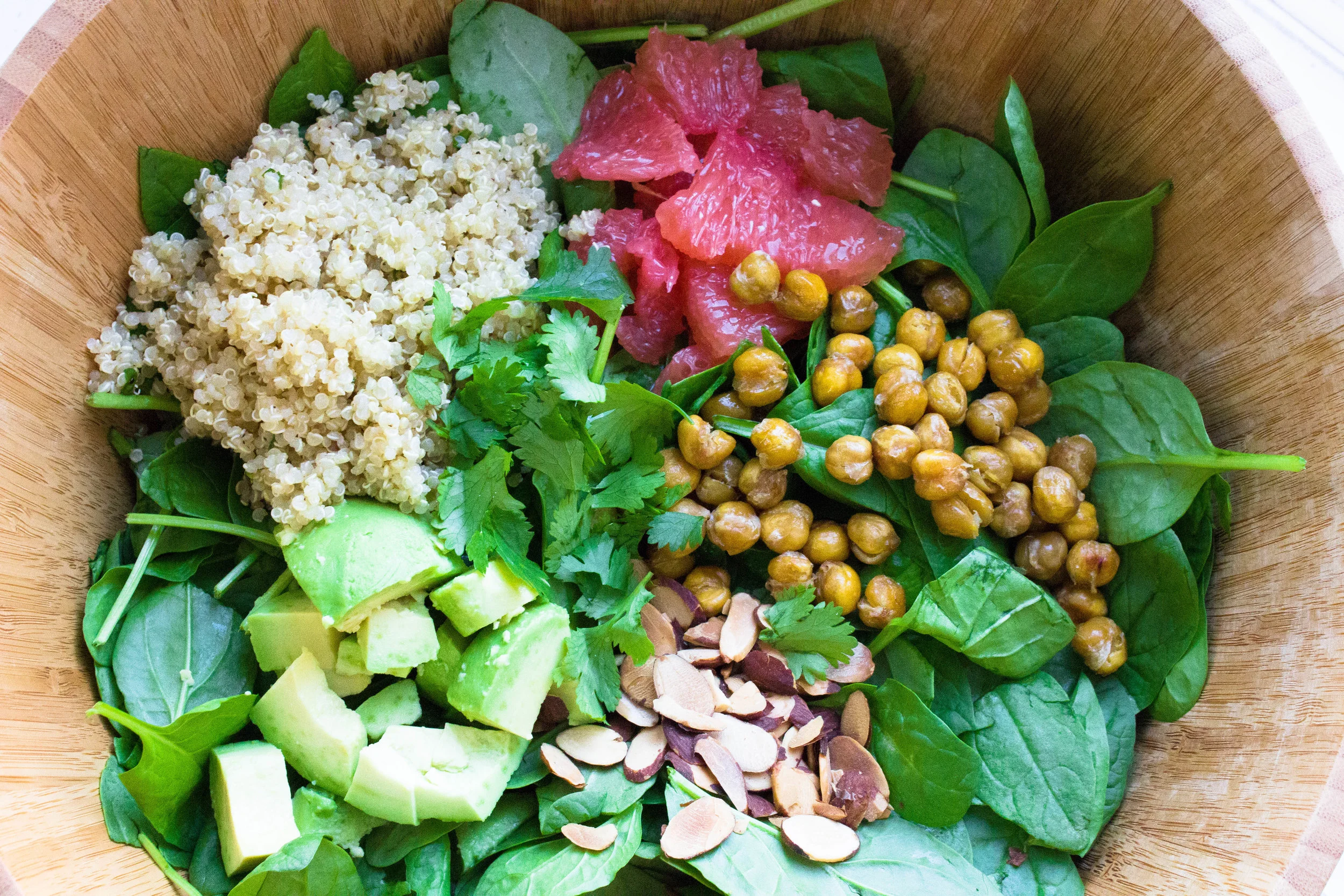 Grapefruit and Avocado Salad (vegan + gf)