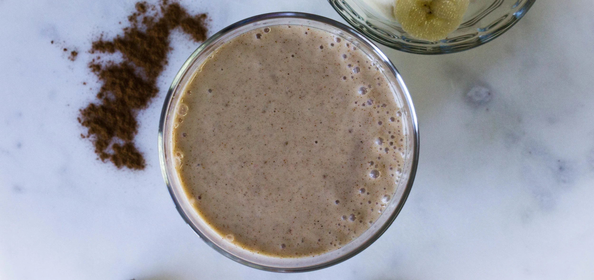 Cinnamon Swirl Smoothie (vegan + gf)