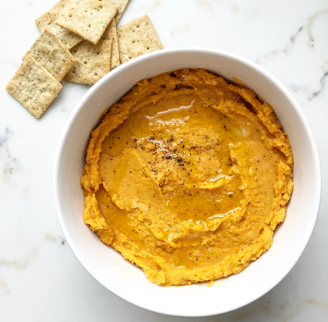 Butternut Squash and White Bean Dip (gf + vegan)