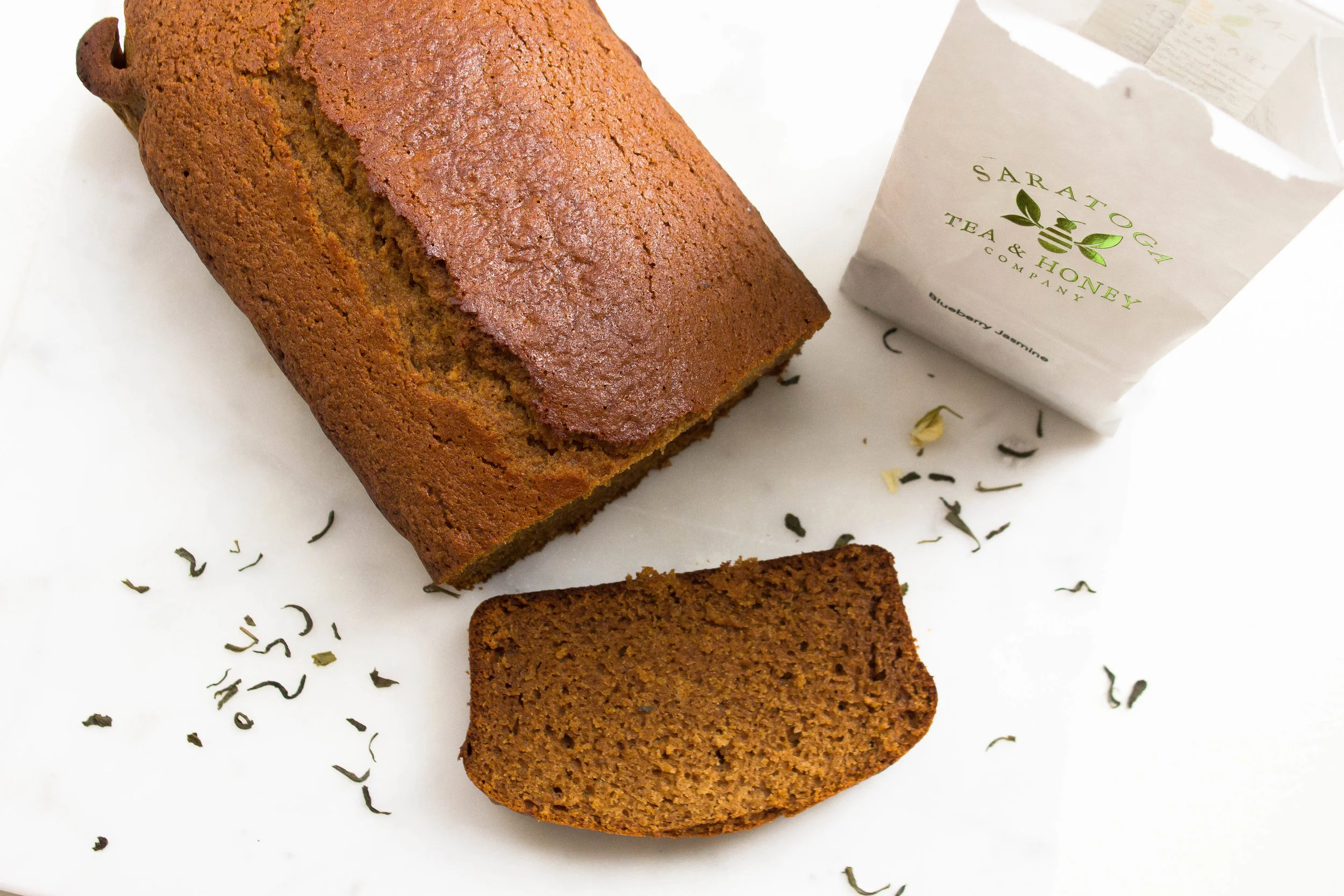 Blueberry Jasmine Tea Cake (gf + df)