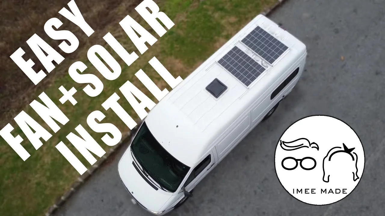 How to Install a Roof Fan and Solar Panels