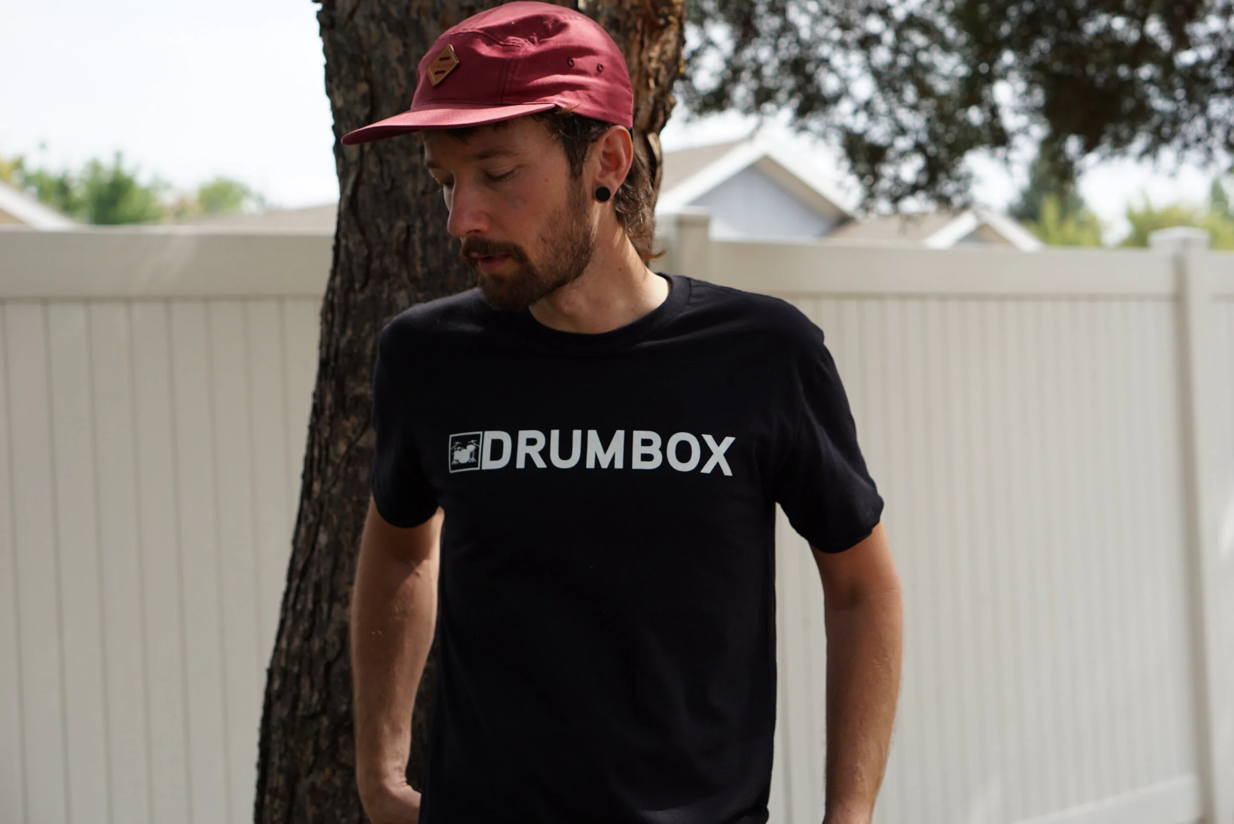 Black Drum Box T-Shirt (previous stock)