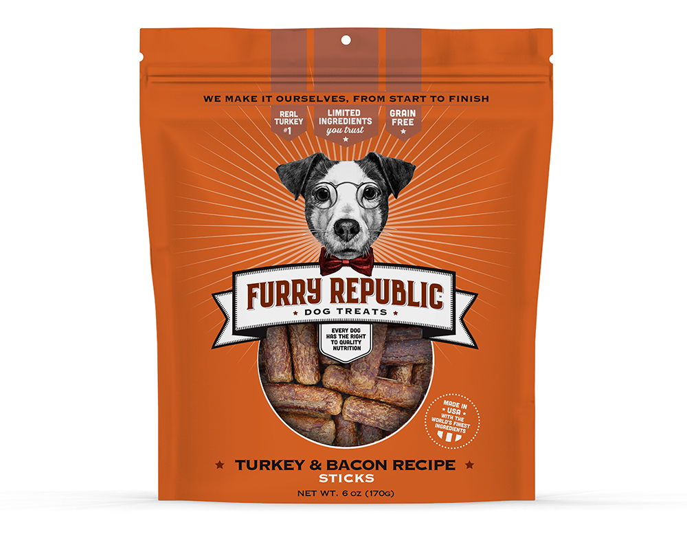 Furry Republic Made in USA Natural Grain Free Real Meat Dog Treats Good Value