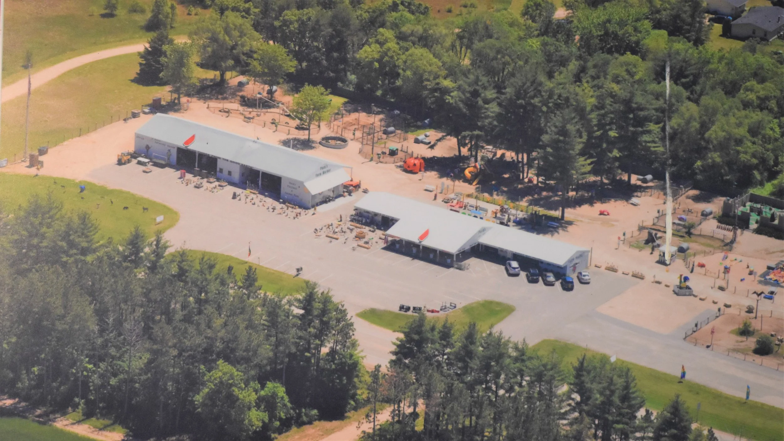 Wait, turn around what the heck was that? Pecks Farm Market West, 130