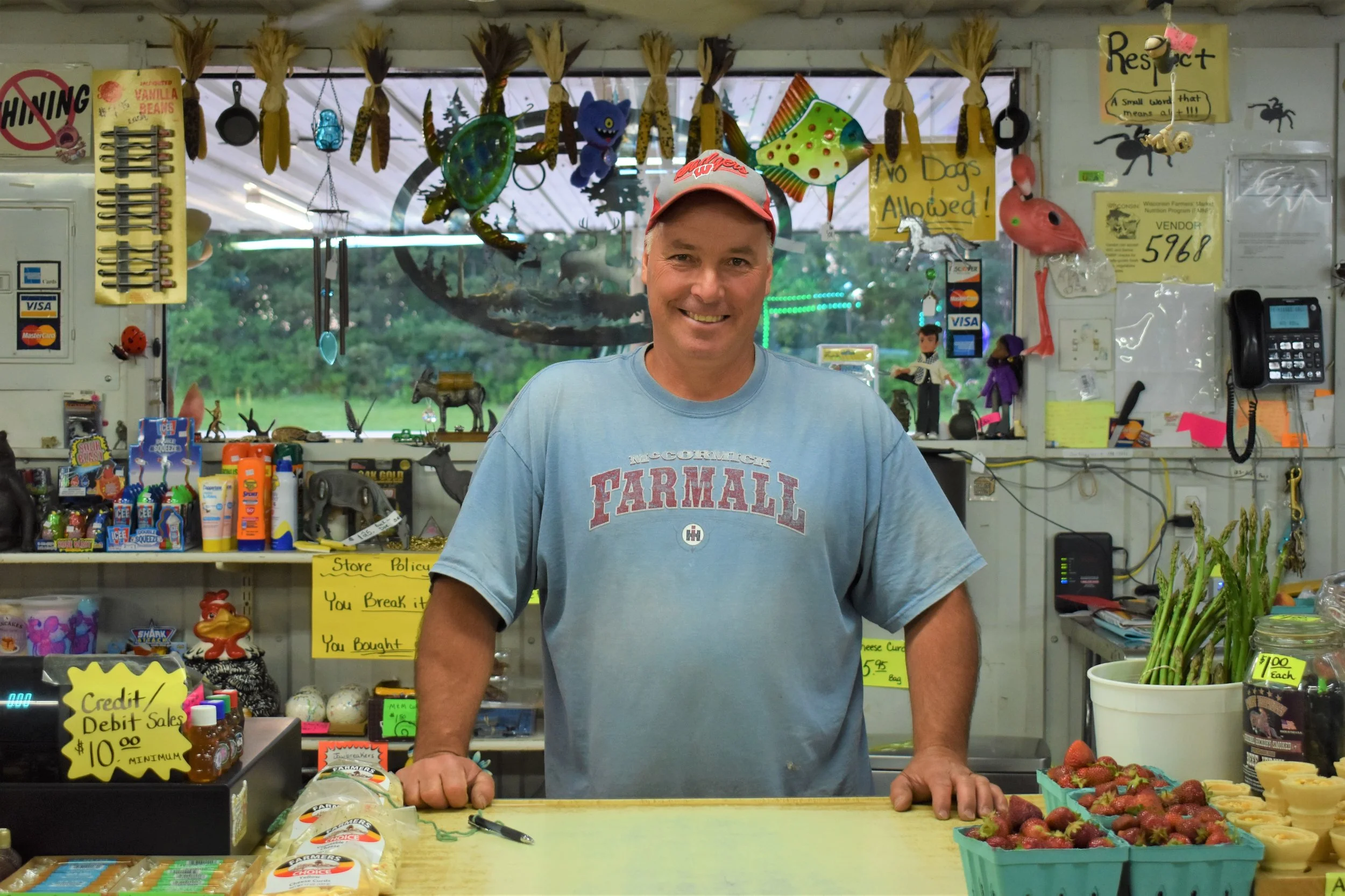 Wait, turn around what the heck was that? Pecks Farm Market West, 130 years in the making