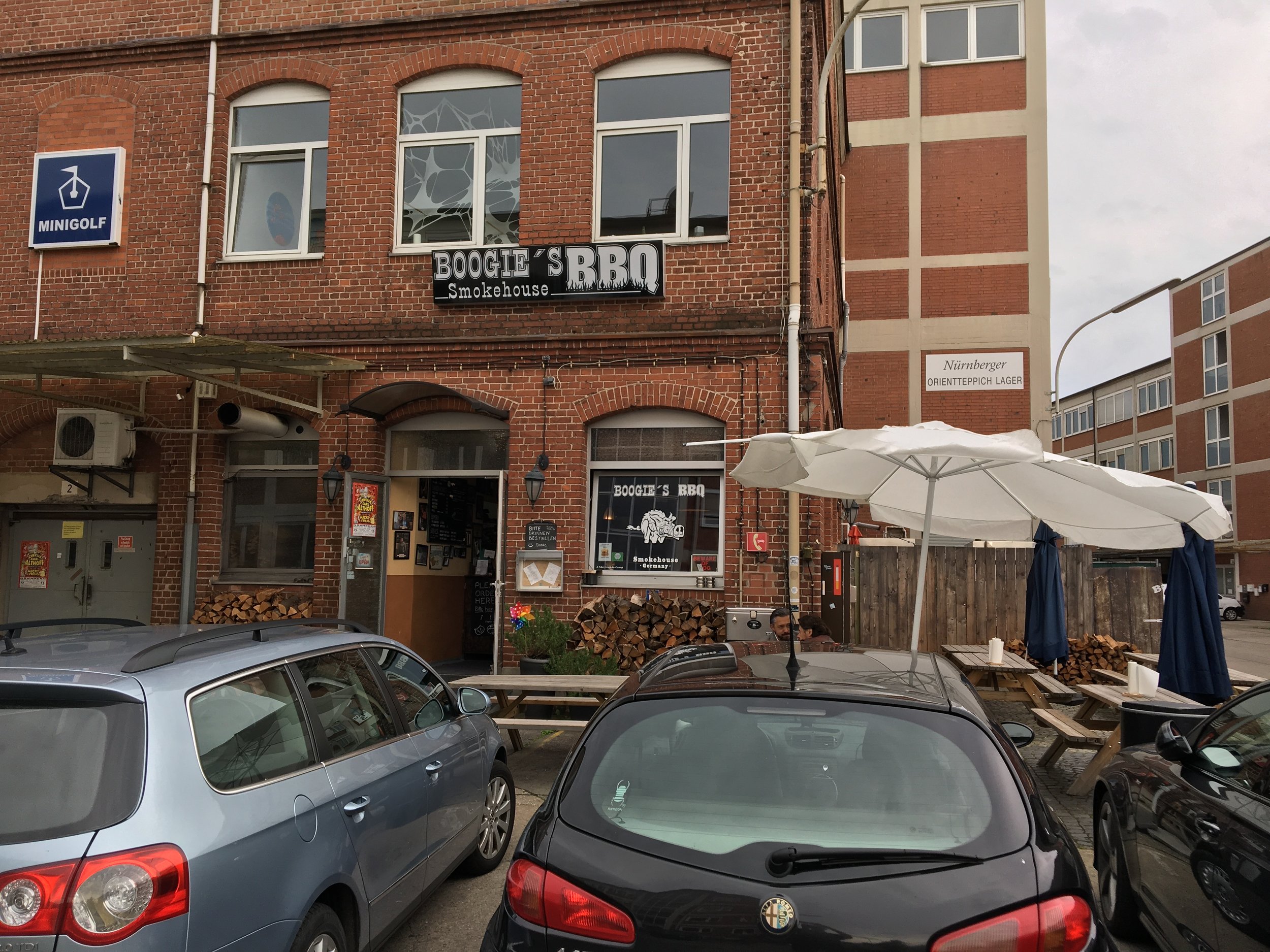 “Pummel” Norris' BBQ in Nuremberg