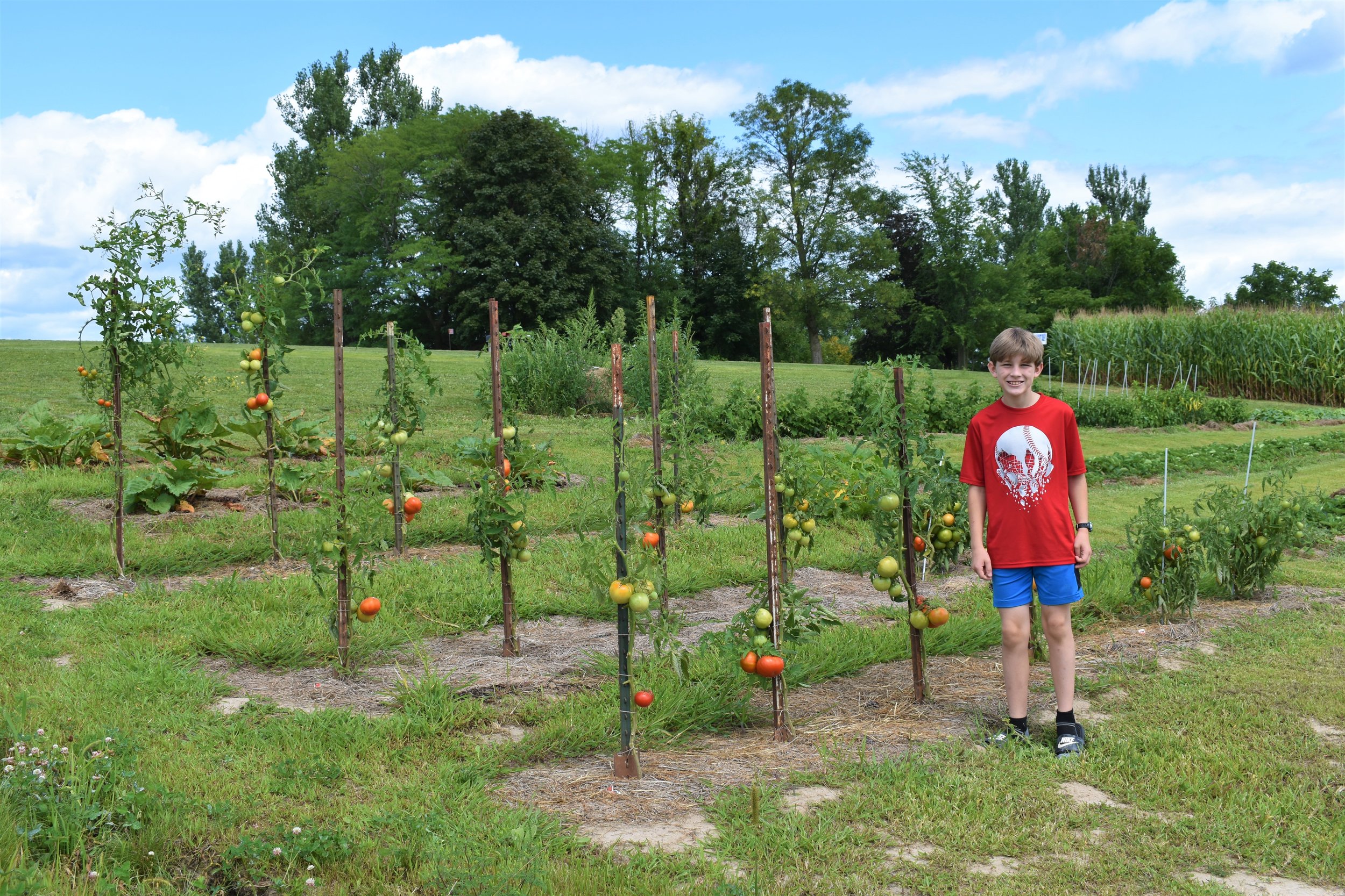  Hunter in his  gardens 