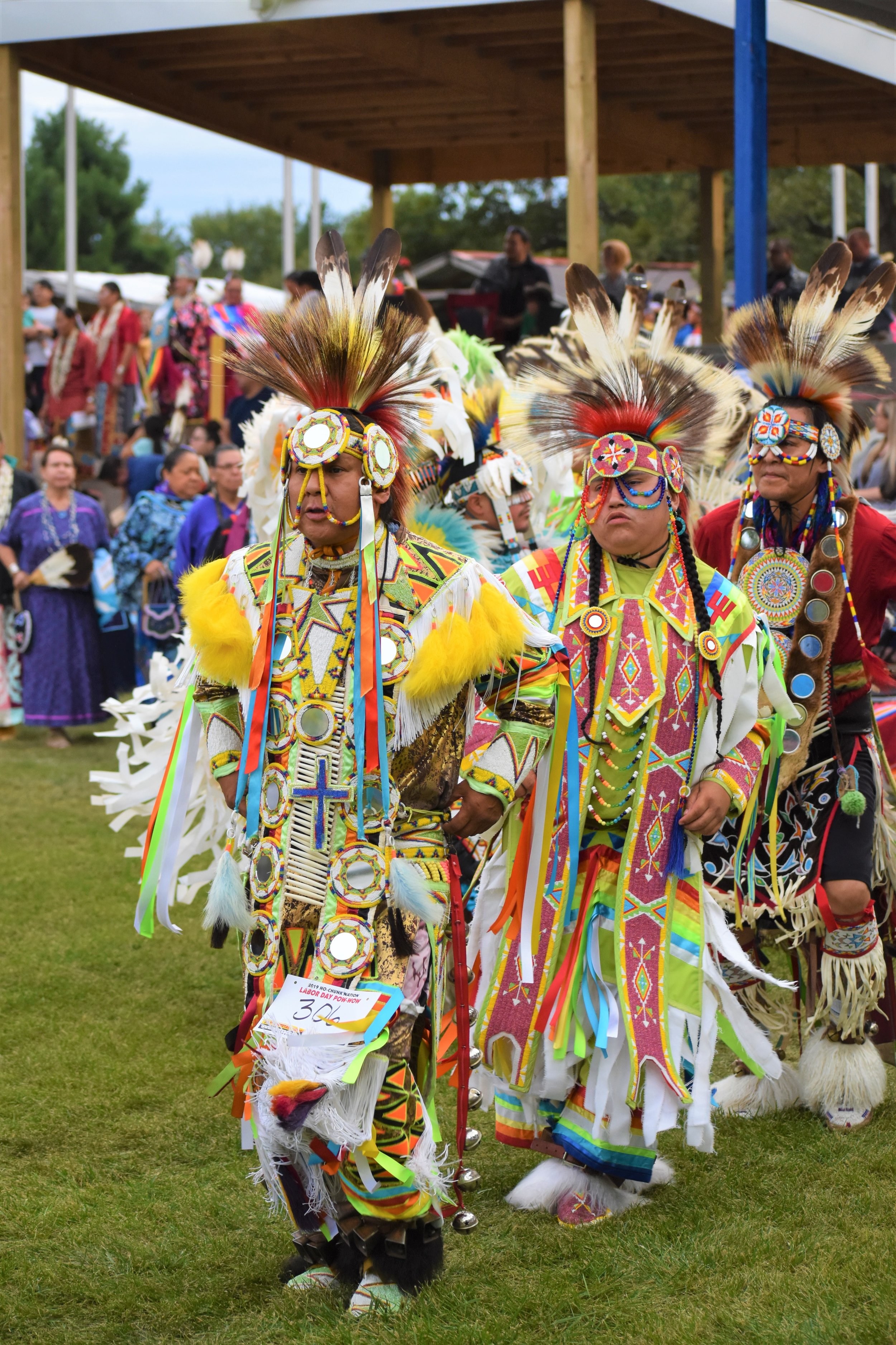 Grass dancers