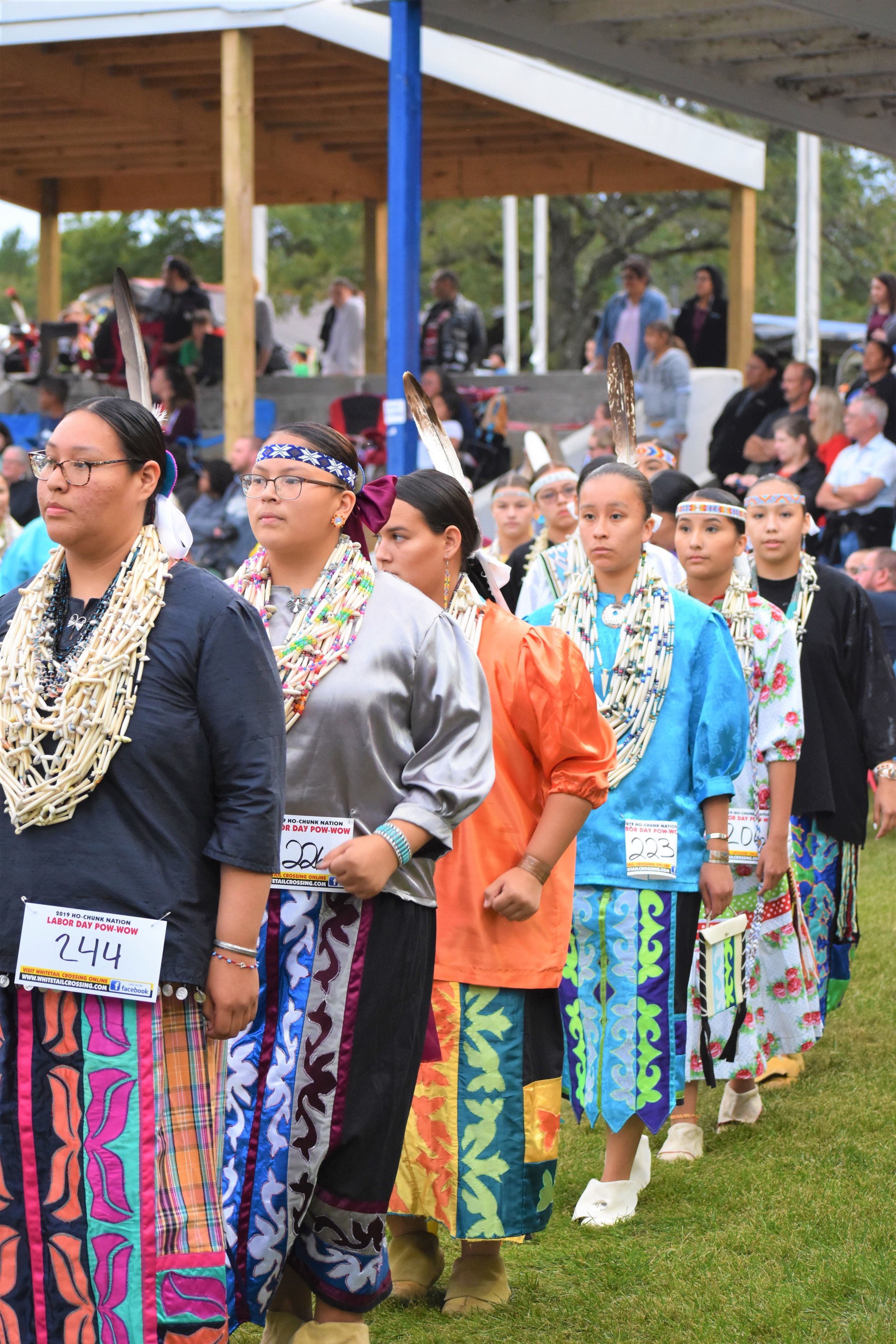 Traditional Womens Applique dancers