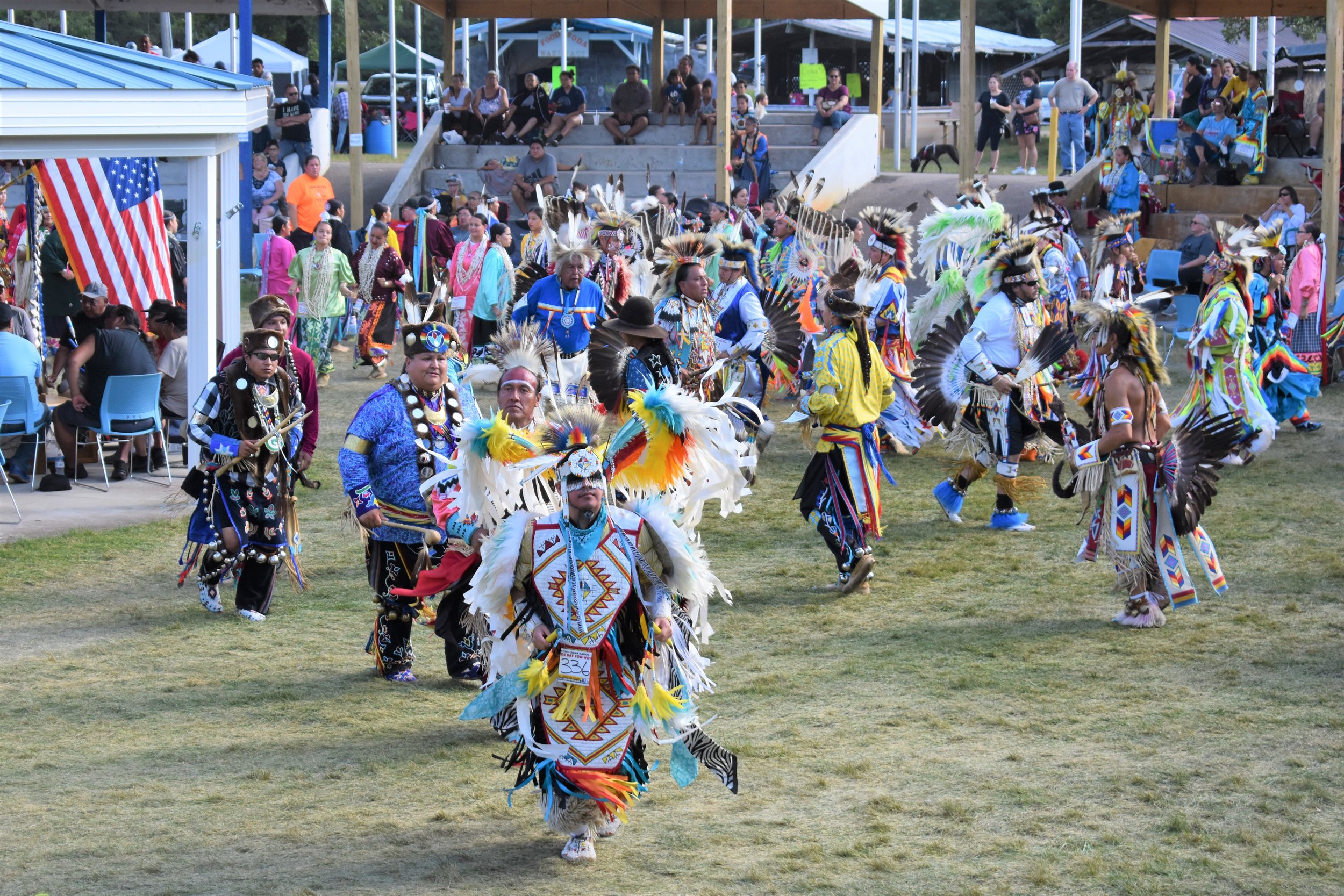 Beginning of the Snake Dance