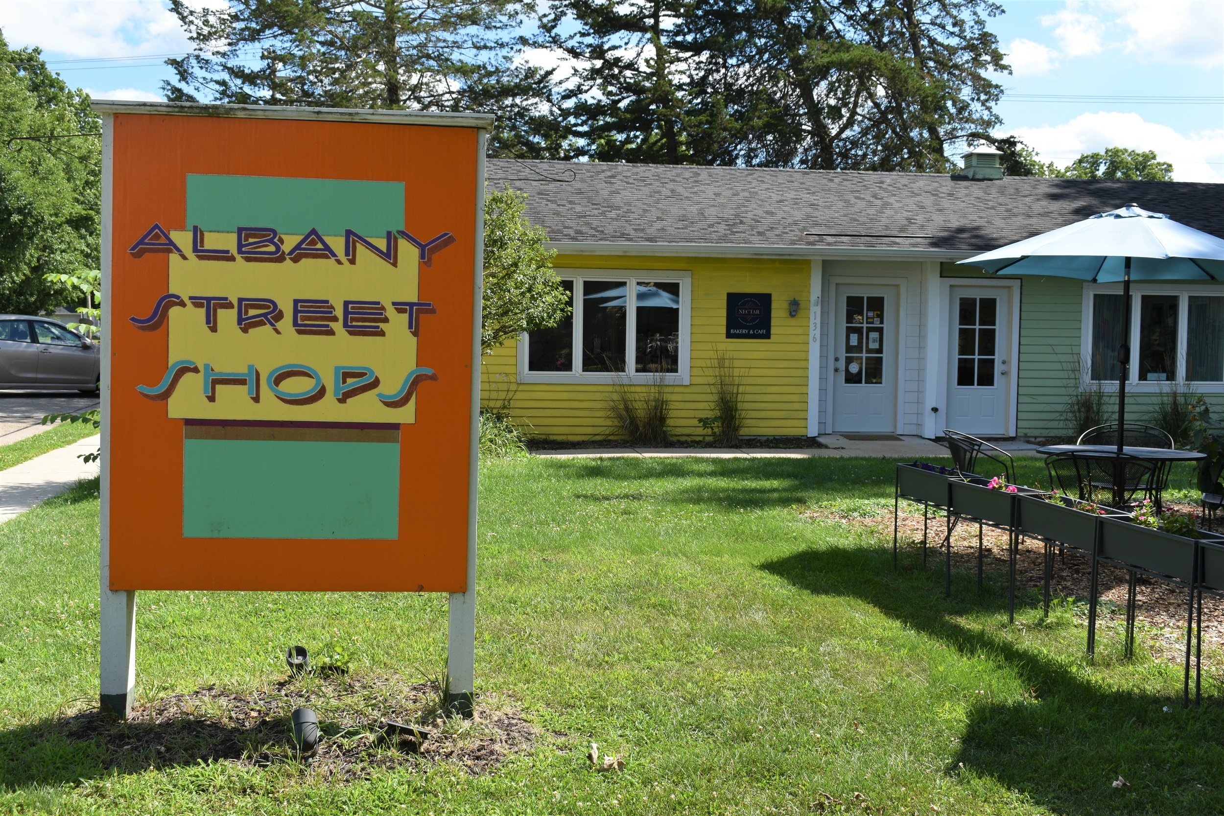  Albany Street Shops houses both Nectar Bakery and Wander Provisions   