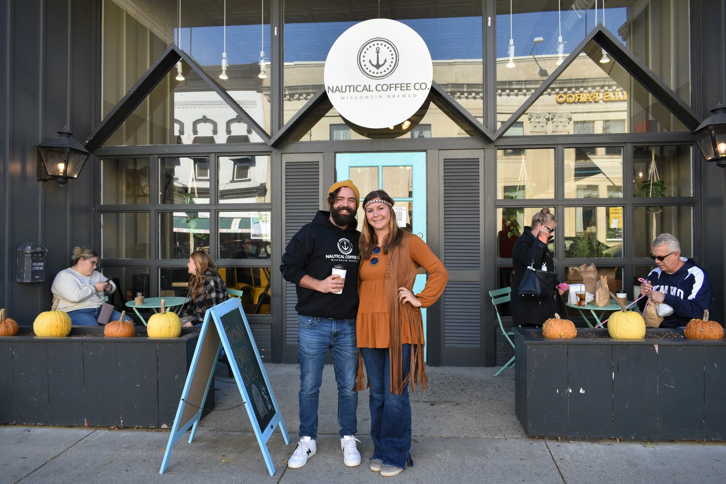 Nautical Coffee Company coffee hotter than your mom and stronger than