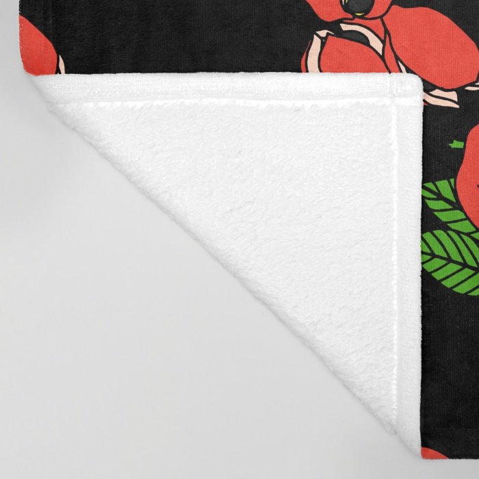 Robin Clare Ackee Throw Blanket