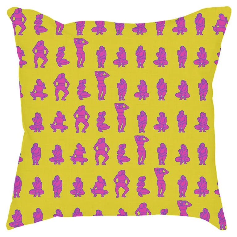 Robin Clare Dip & Come Up Cushion Cover