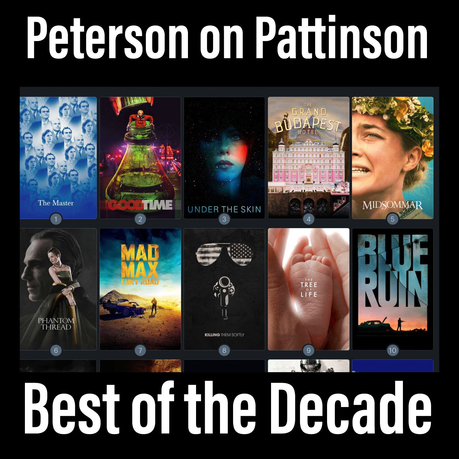 Best films of the decade