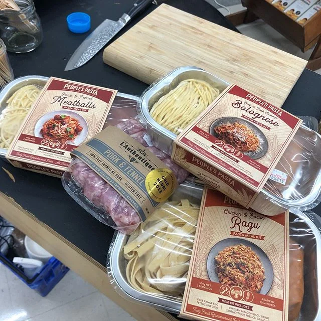 Feel quite lazy in this rainy weather? 
How about some fresh Spaghetti Bolognese, or @lauthentique_charcuterie pork and fennel meatballs? 
It doesn’t require any work, it’s made with New Zealand free range pork and no chemicals and preservatives.
Jut honest delicious handmade food.
You can trust us! 
Find us in @newworldnz and @farrofresh