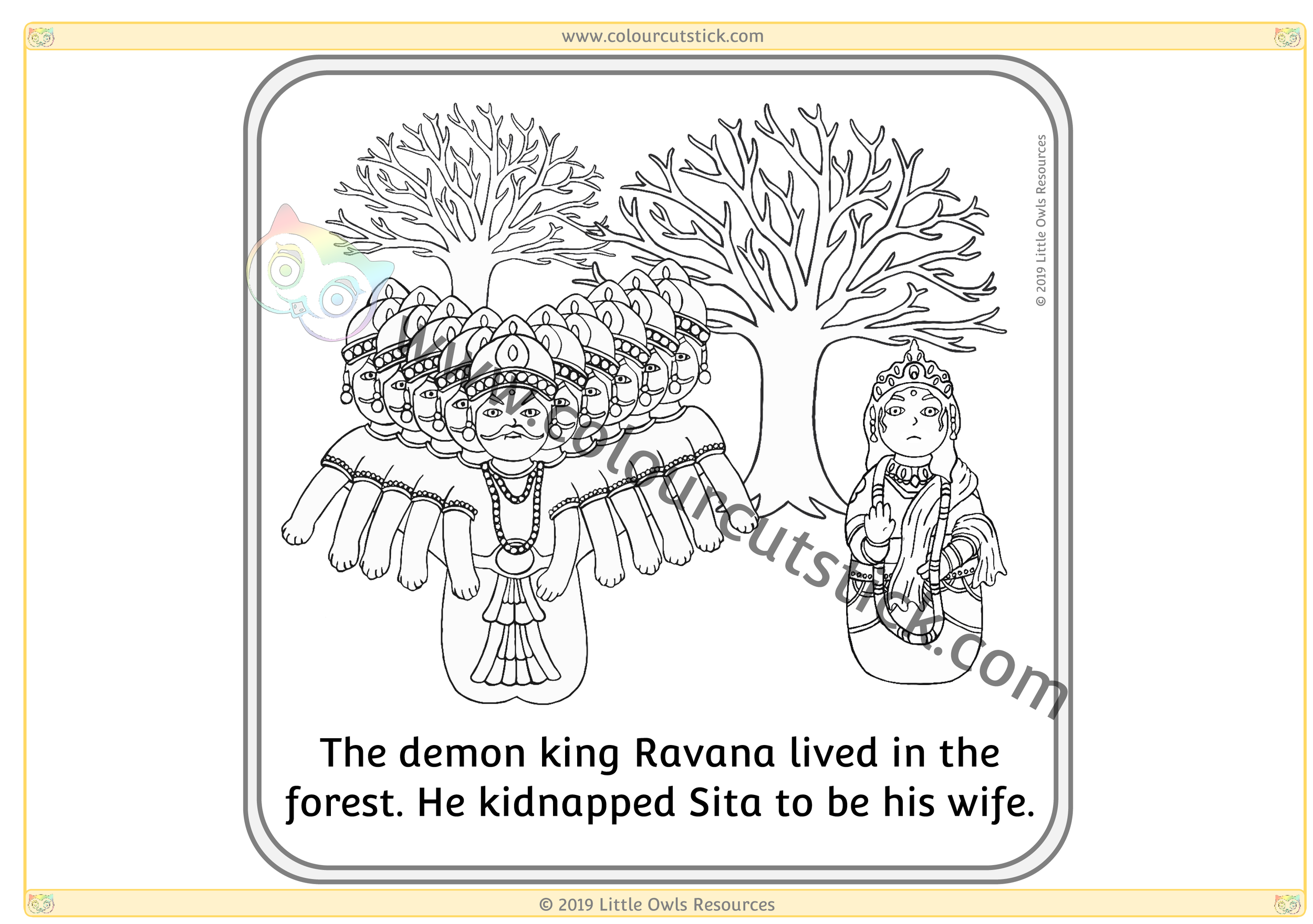 Diwali Story Sequence Colouring Cards CCS-3.png