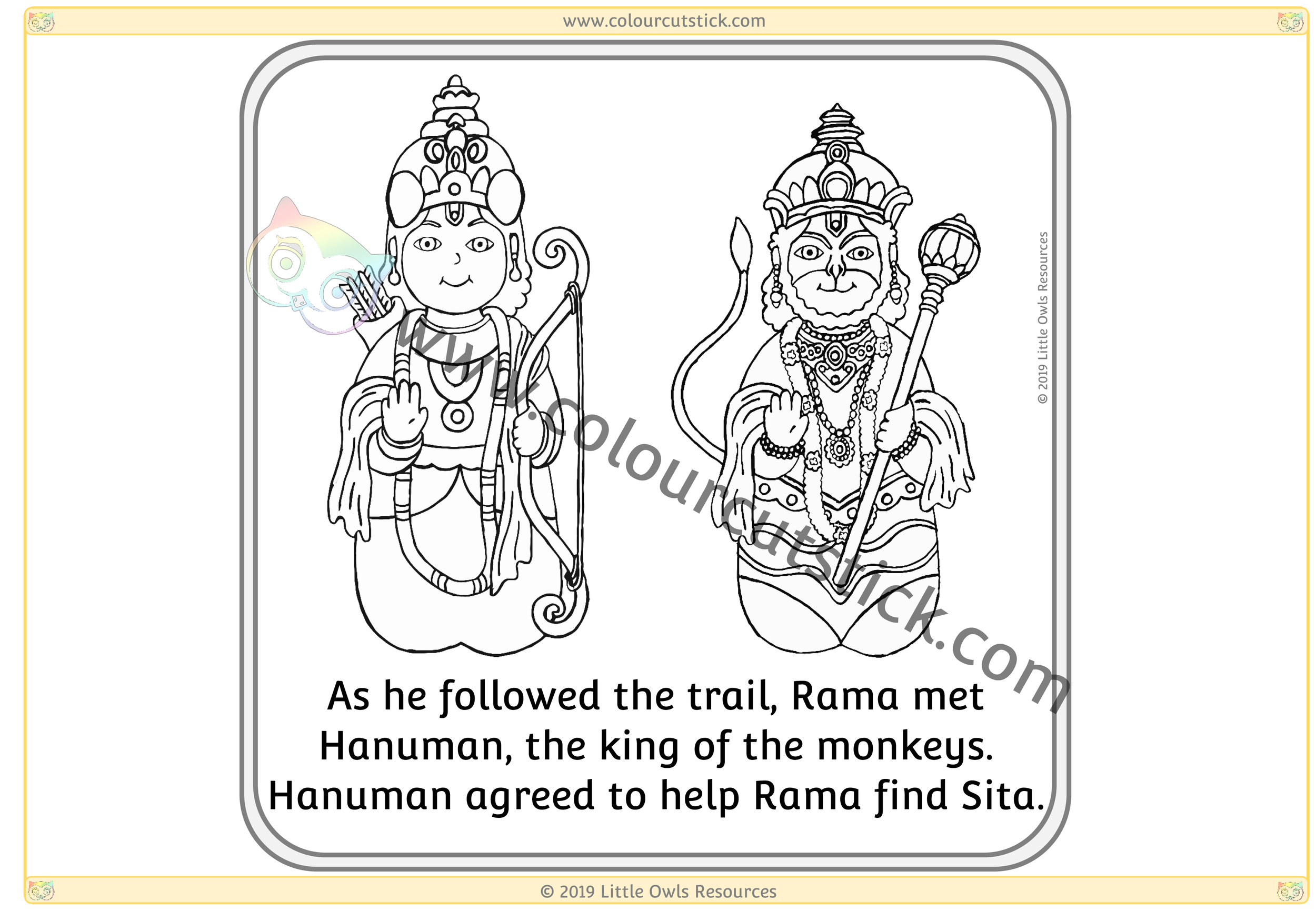 Diwali Story Sequence Colouring Cards CCS-5.png
