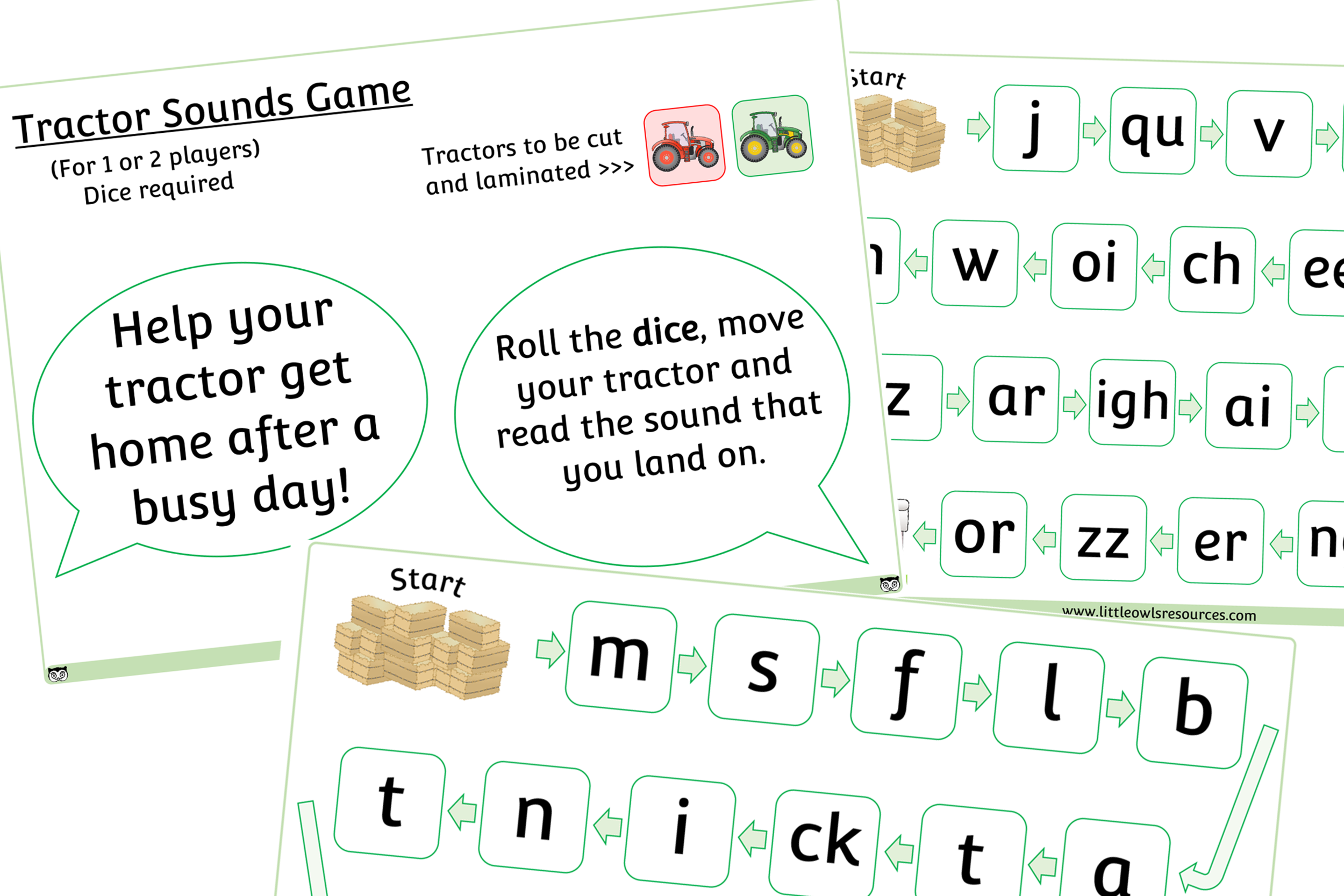 Tractor Letters and Sounds Dice Game Cover.png