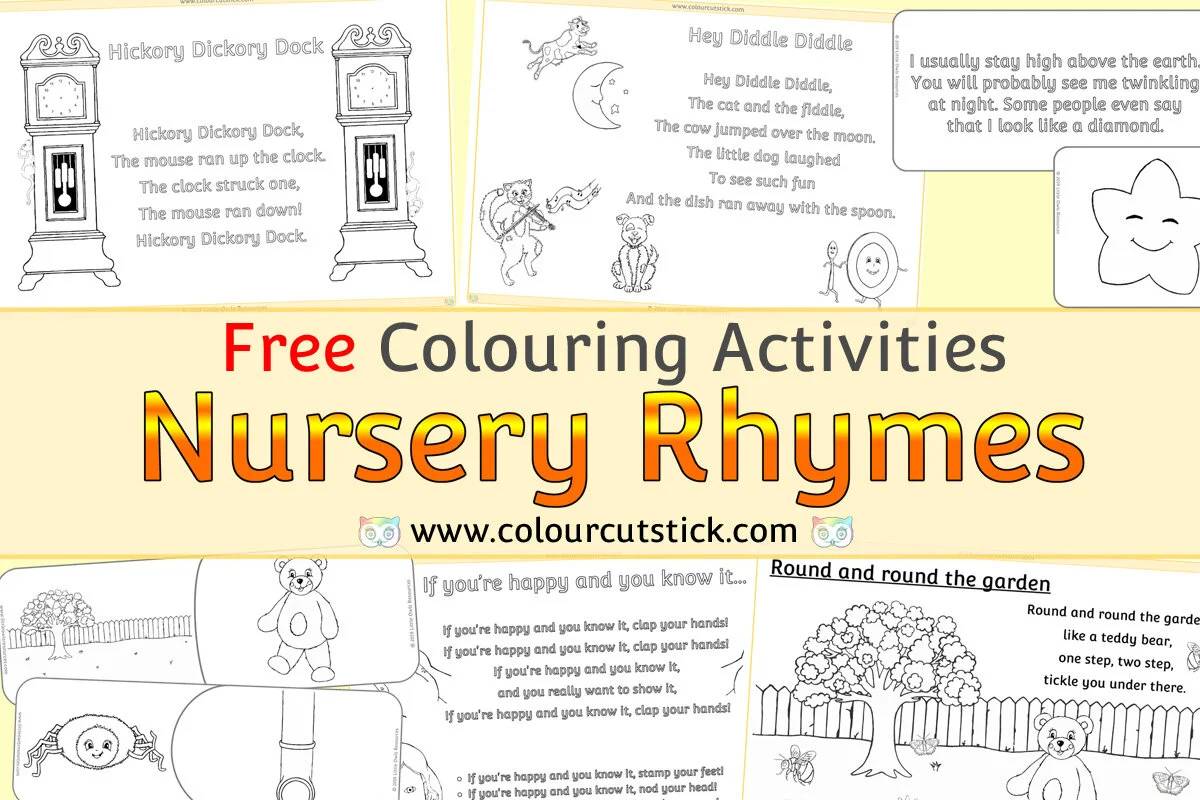 Kids Nursery Rhymes Printables