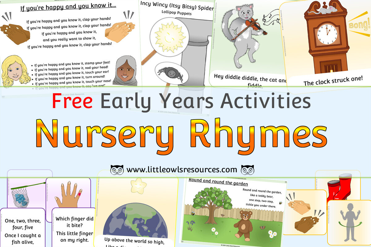 Nursery Rhyme - One, Two, Three, Four, Five, Nursery Rhymes