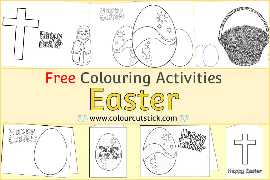 Easter Colouring Activities