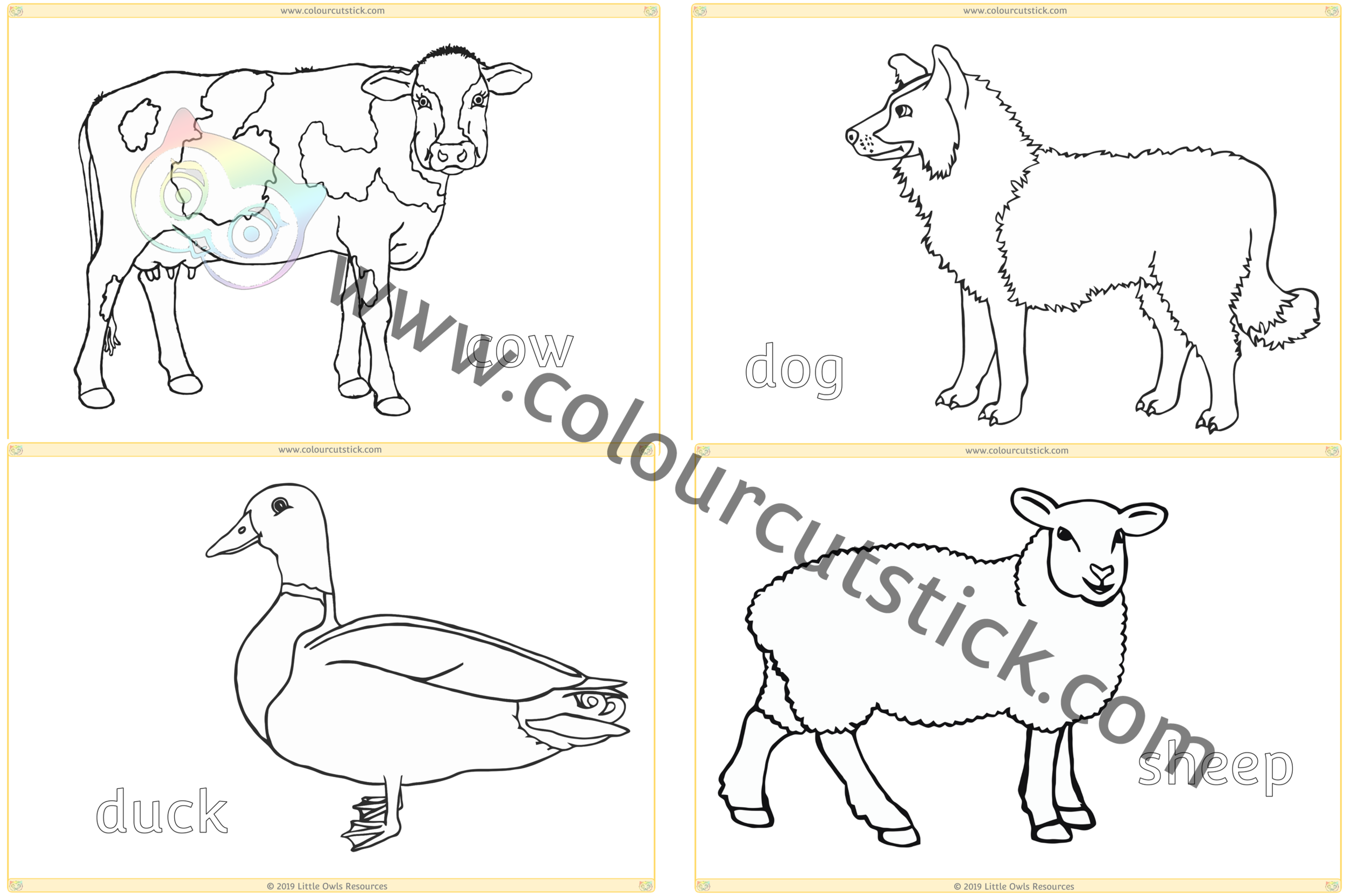 Farm Animals Colouring Cover CCS.png