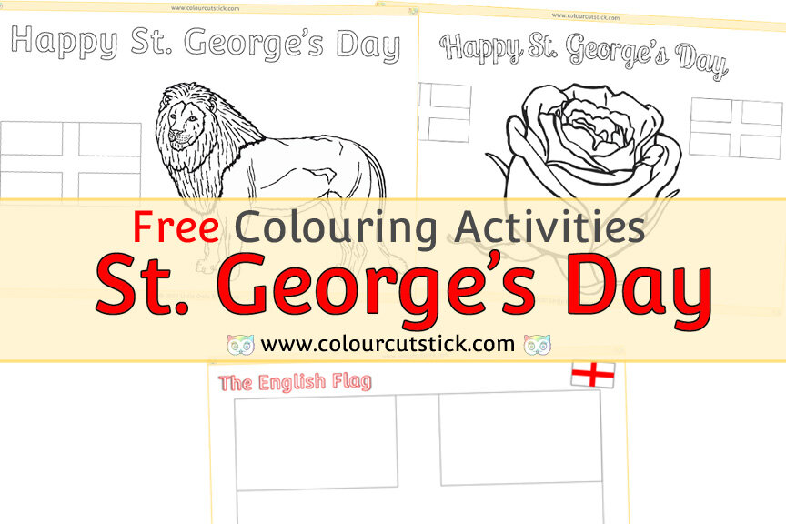 Colouring Pictures St George's Day Colouring Printables [2025]