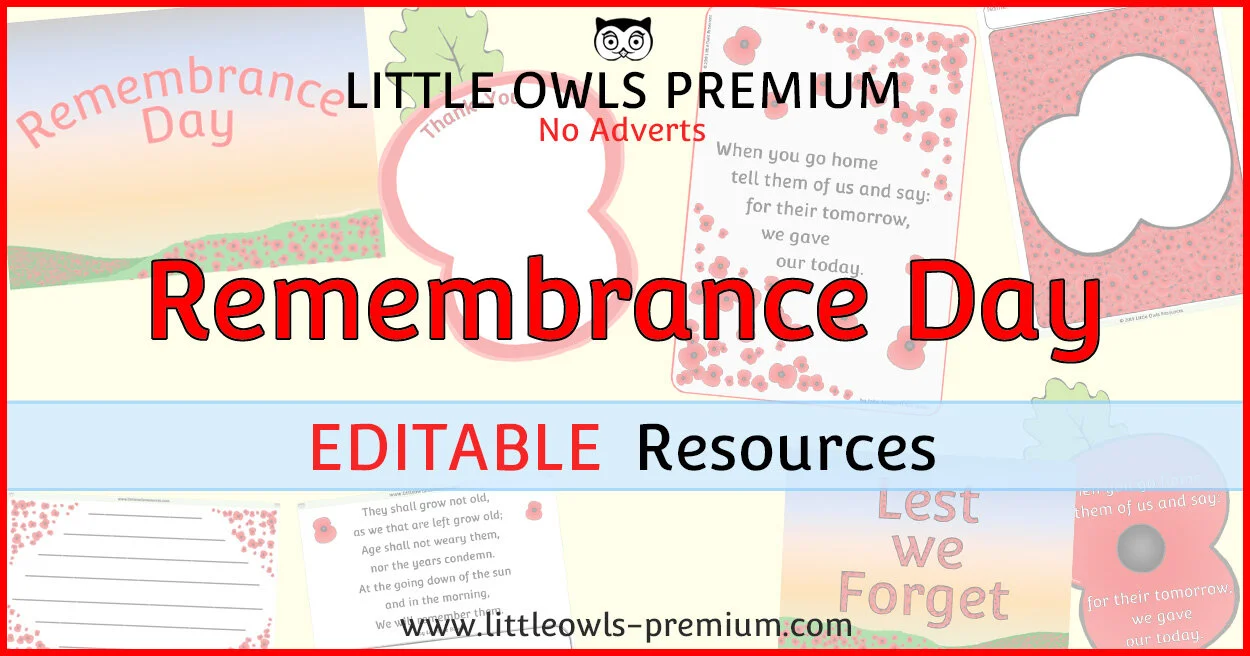 FREE Remembrance Day Colouring Pages - for children, kids, toddlers ...