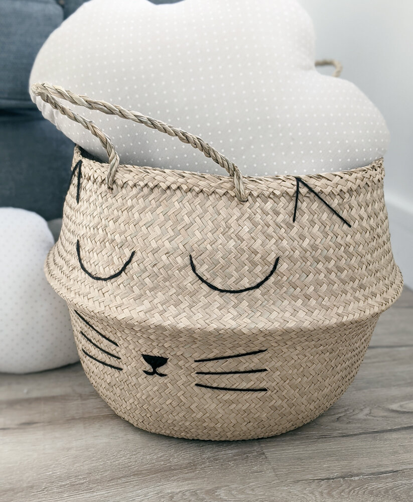 cat shaped basket