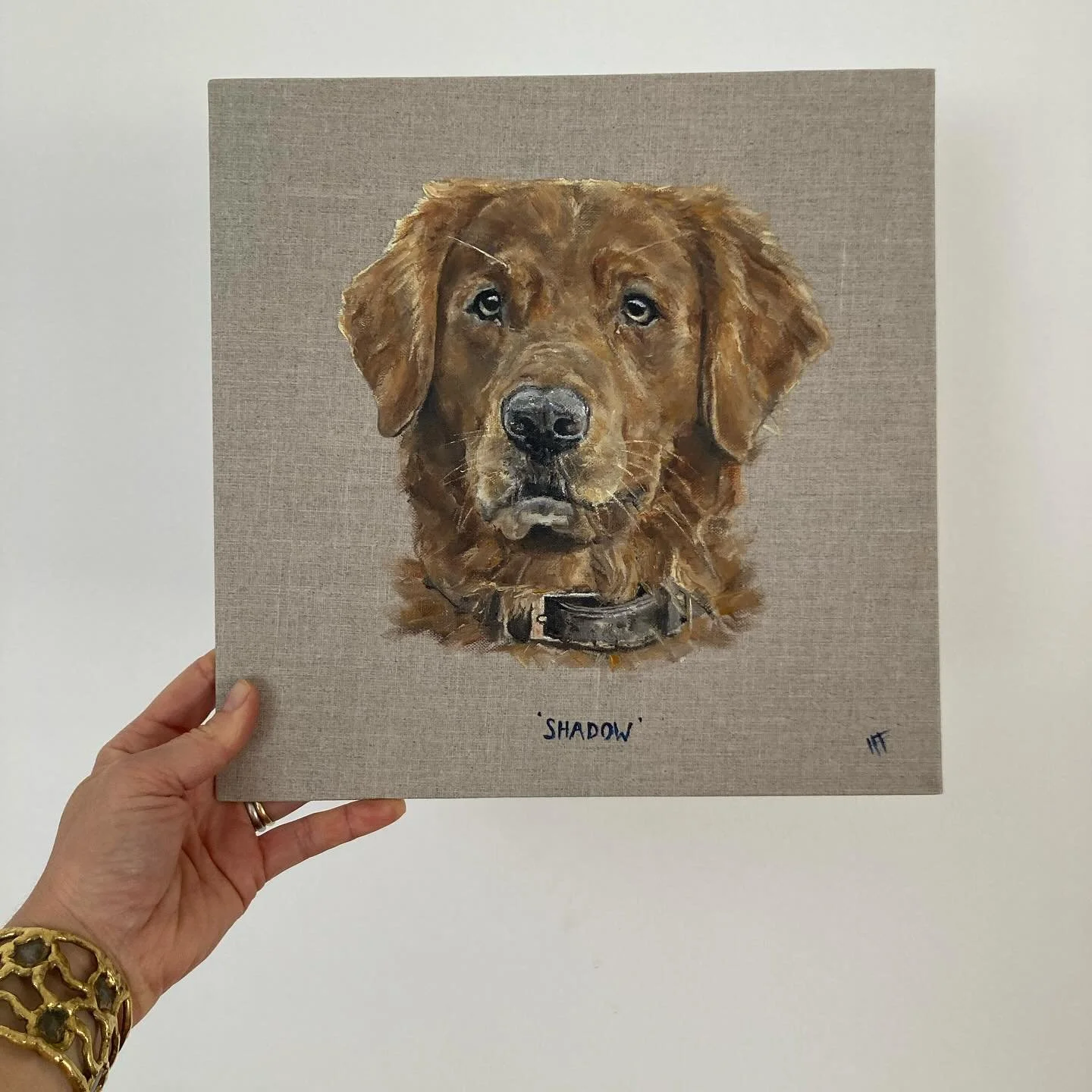 My latest commission, what a beautiful dog. People&rsquo;s expressions are often a bit disparaging when I say I paint horses and dogs. Perhaps because it&rsquo;s a bit of a cliche, and a lot of other people do it. But I love doing it; they all differ