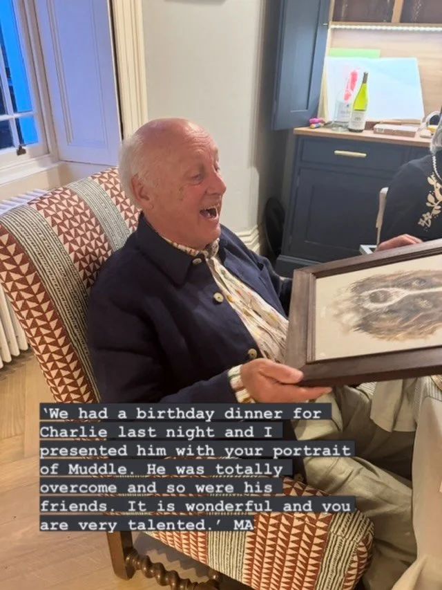 It&rsquo;s 10pm here and I didn&rsquo;t think I&rsquo;d be welling up looking at a picture of a man I have never met opening a present, but here we are! 🥺

I love what I get to do but I really love it when I get messages like this. Thank you for all