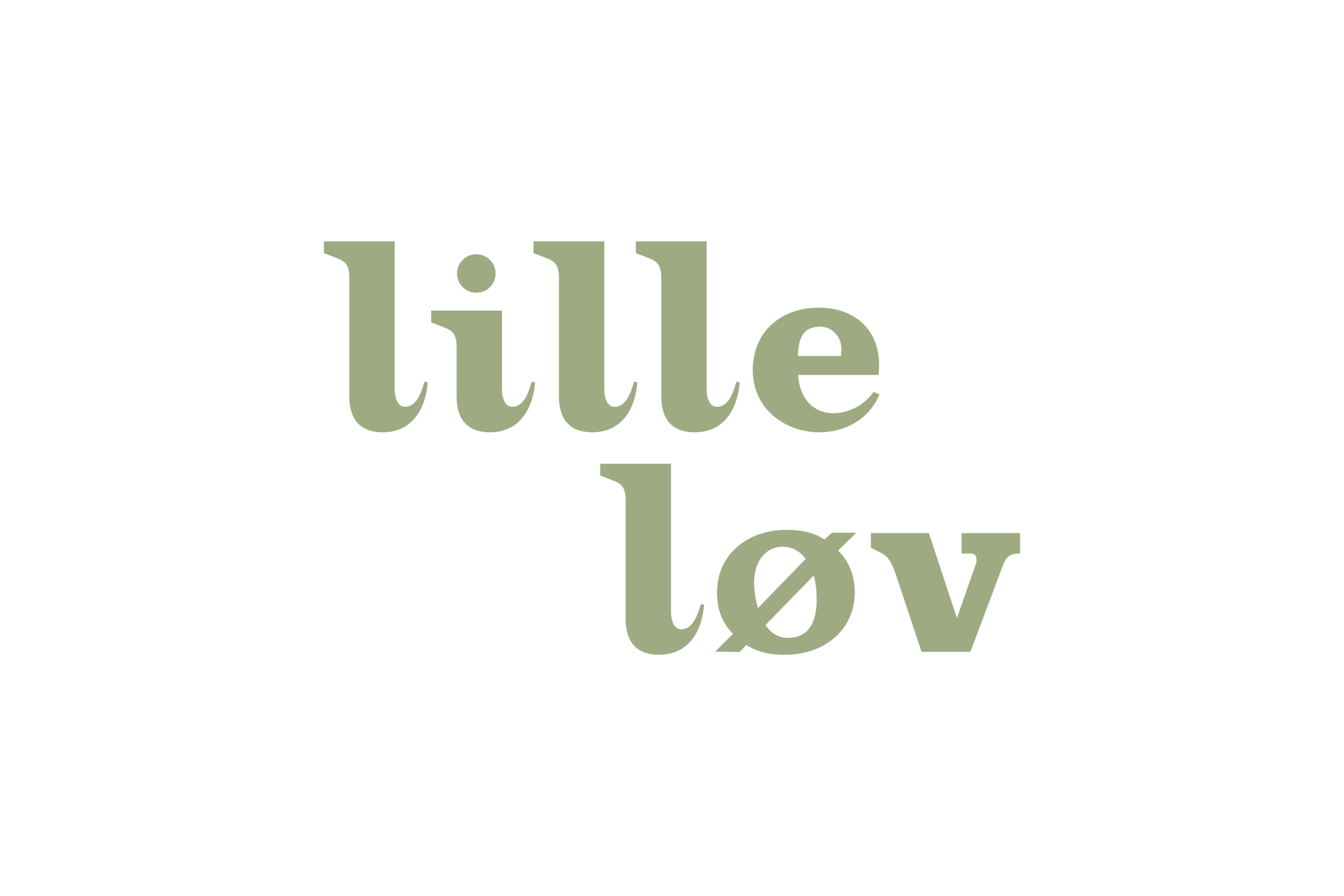  Lille Løv Udvikling af visuel identitet til et lille dansk firma, som designer og producerer sengetøj i bæredygtigt hør til de yngste. Projektet er udført sammen med Scholz &amp; Associates. Illustration af Lisa Grue. 