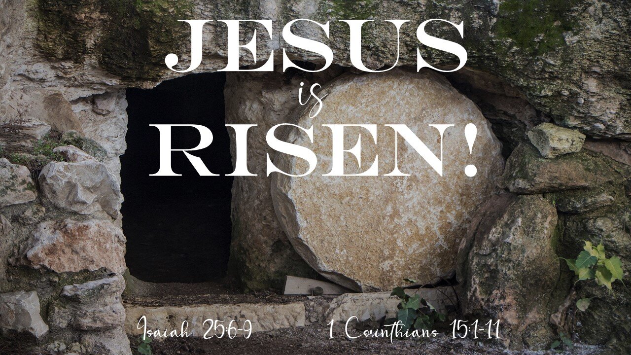 Jesus is ______. Series: Jesus is RISEN! — SRBC