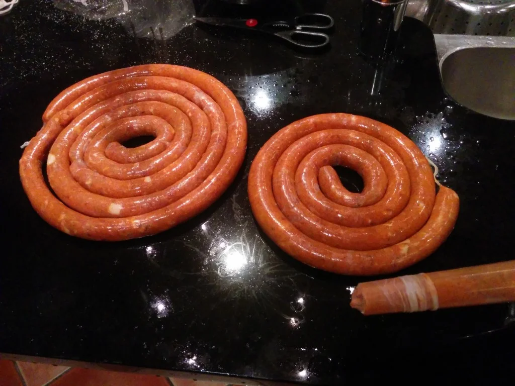 
Chorizo making take two & untangling hog casings  