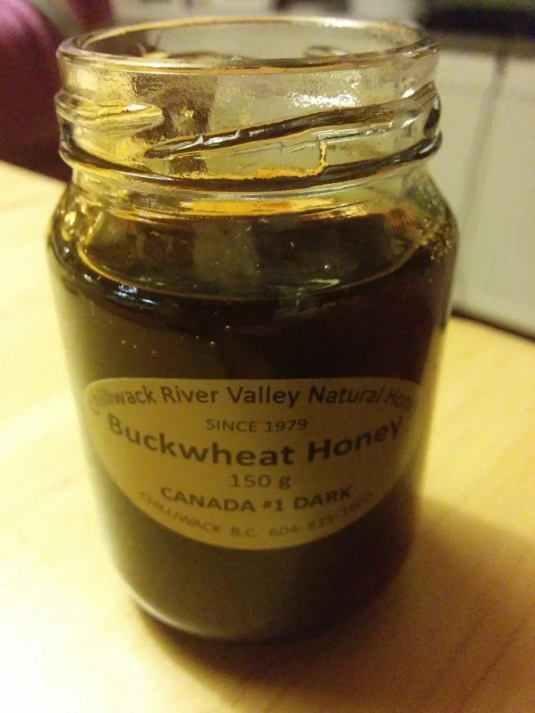
Interesting jar of honey from Canada  