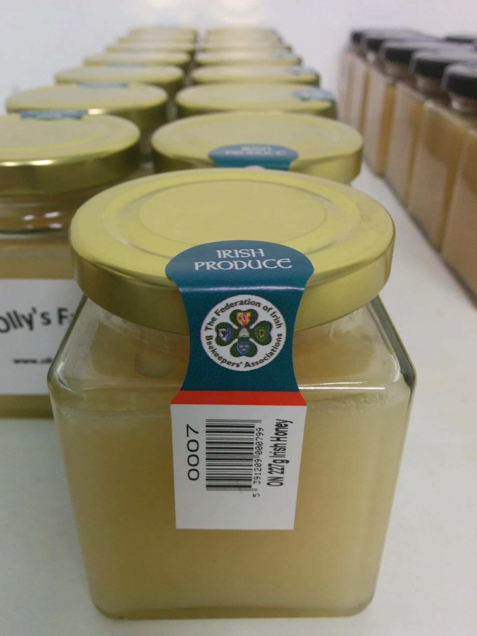 
Official Tamper Proof Honey Jar Labels Arrived  